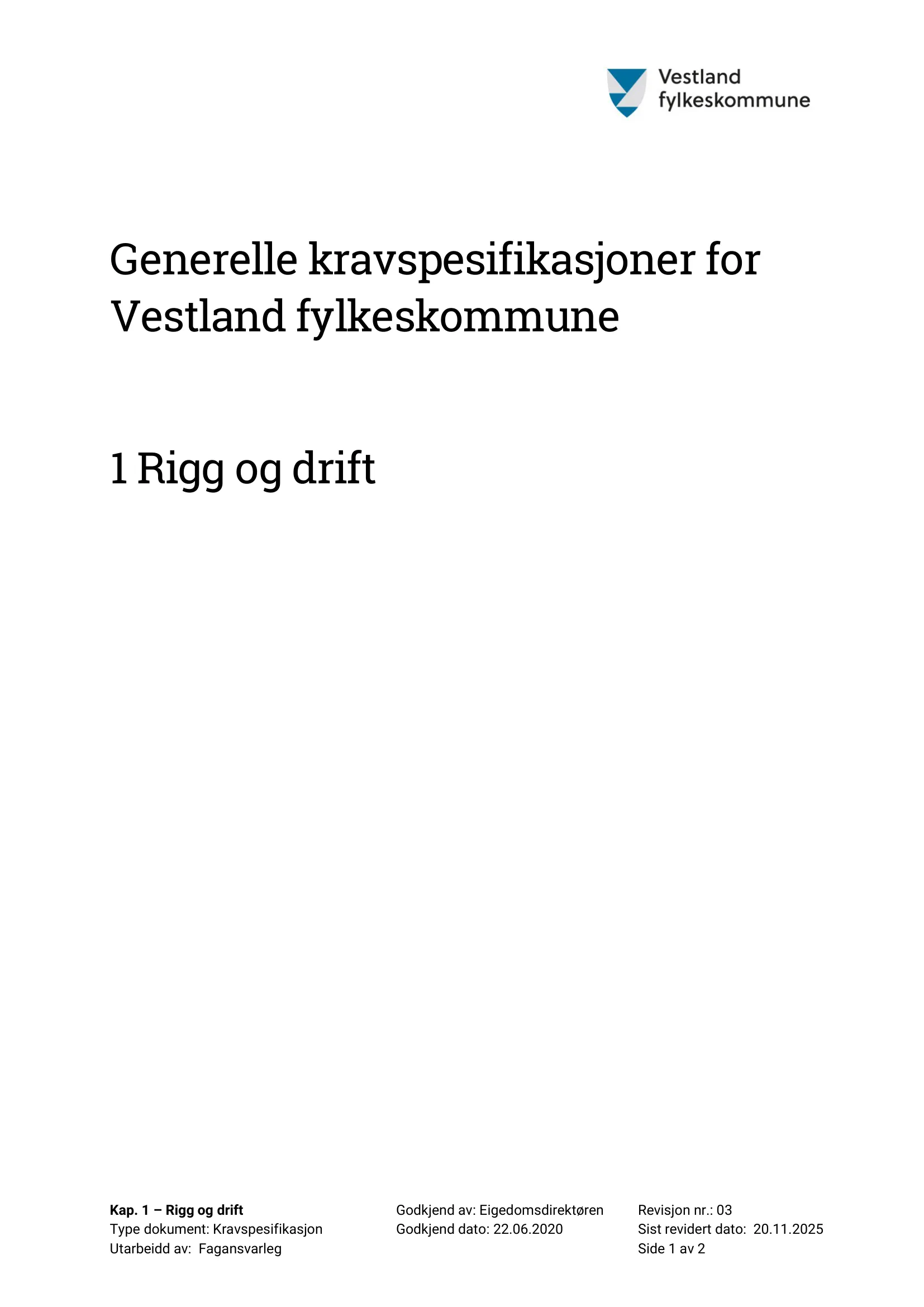 Kravspesifikasjon