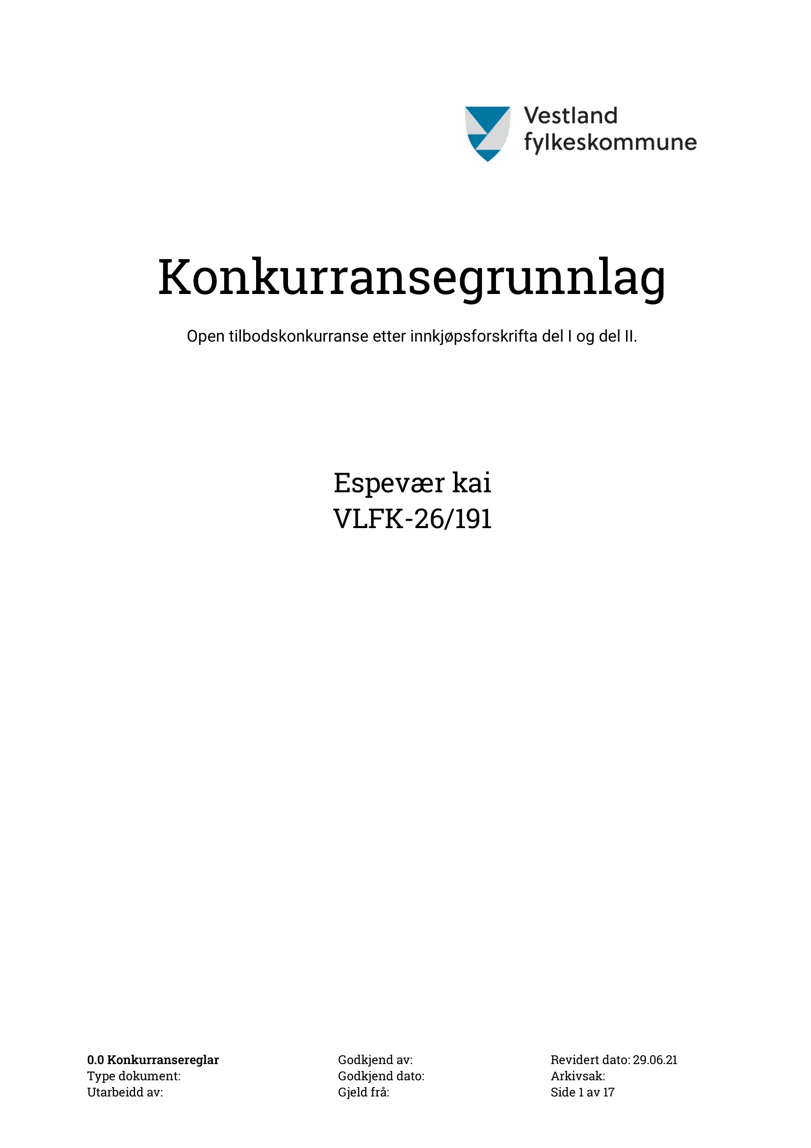 Konkurransebeskrivelse
