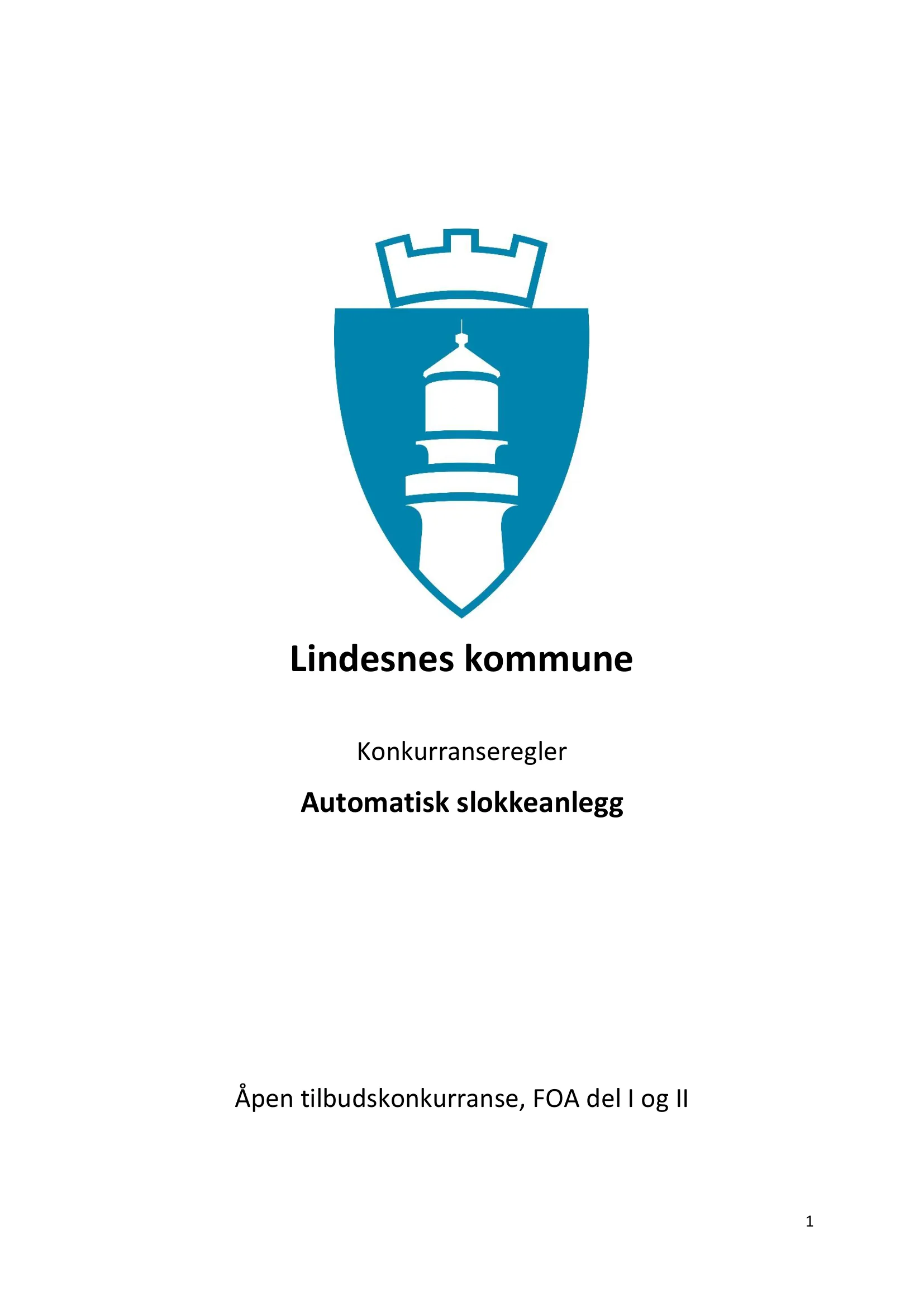Konkurransebeskrivelse