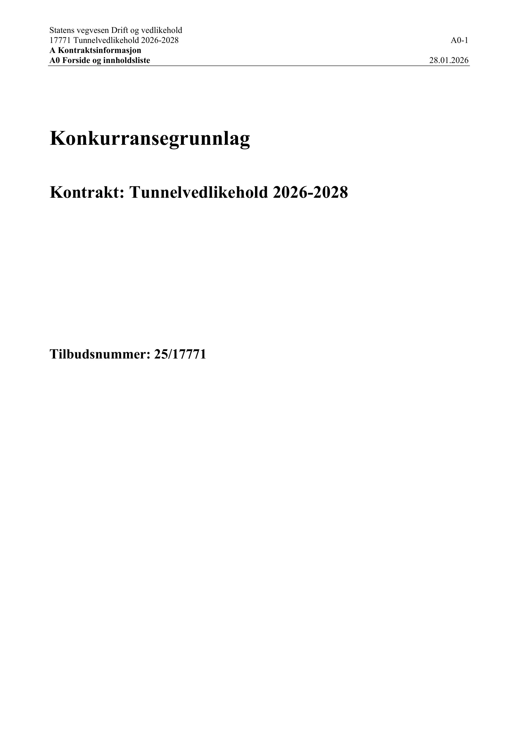 Konkurransebeskrivelse
