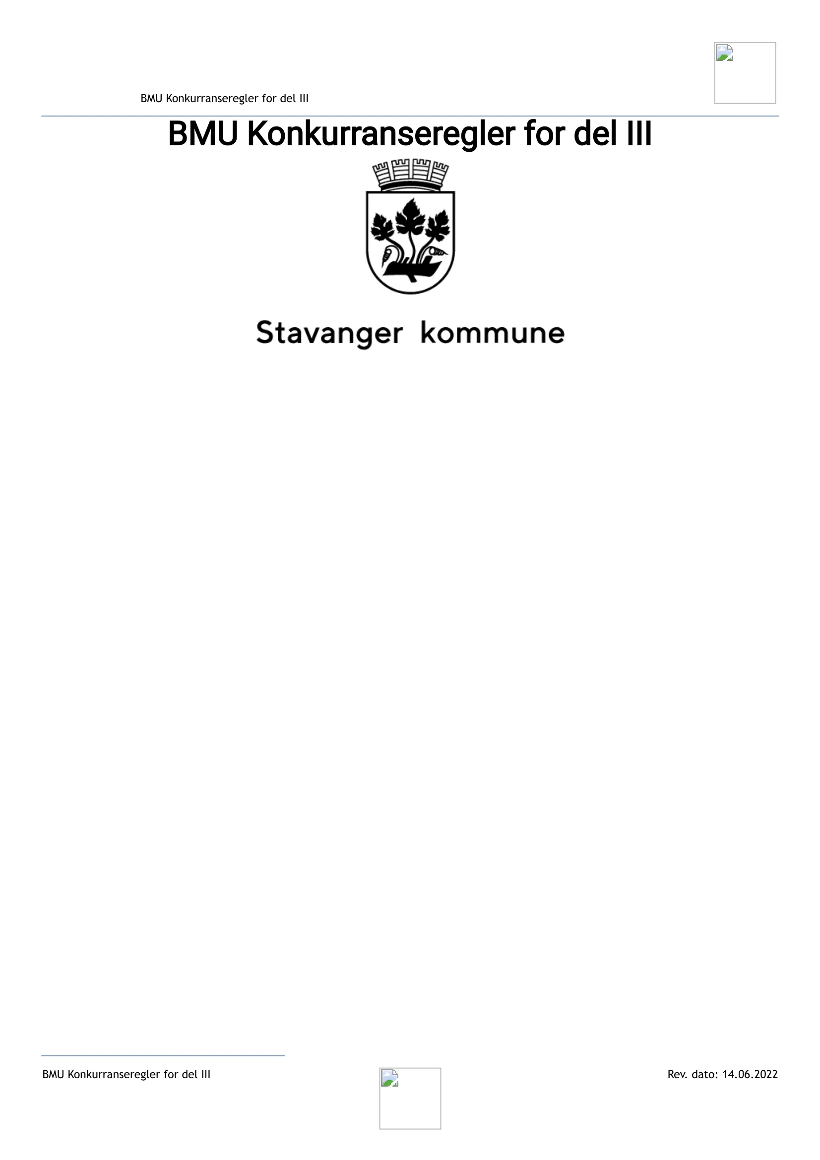 Konkurransebeskrivelse