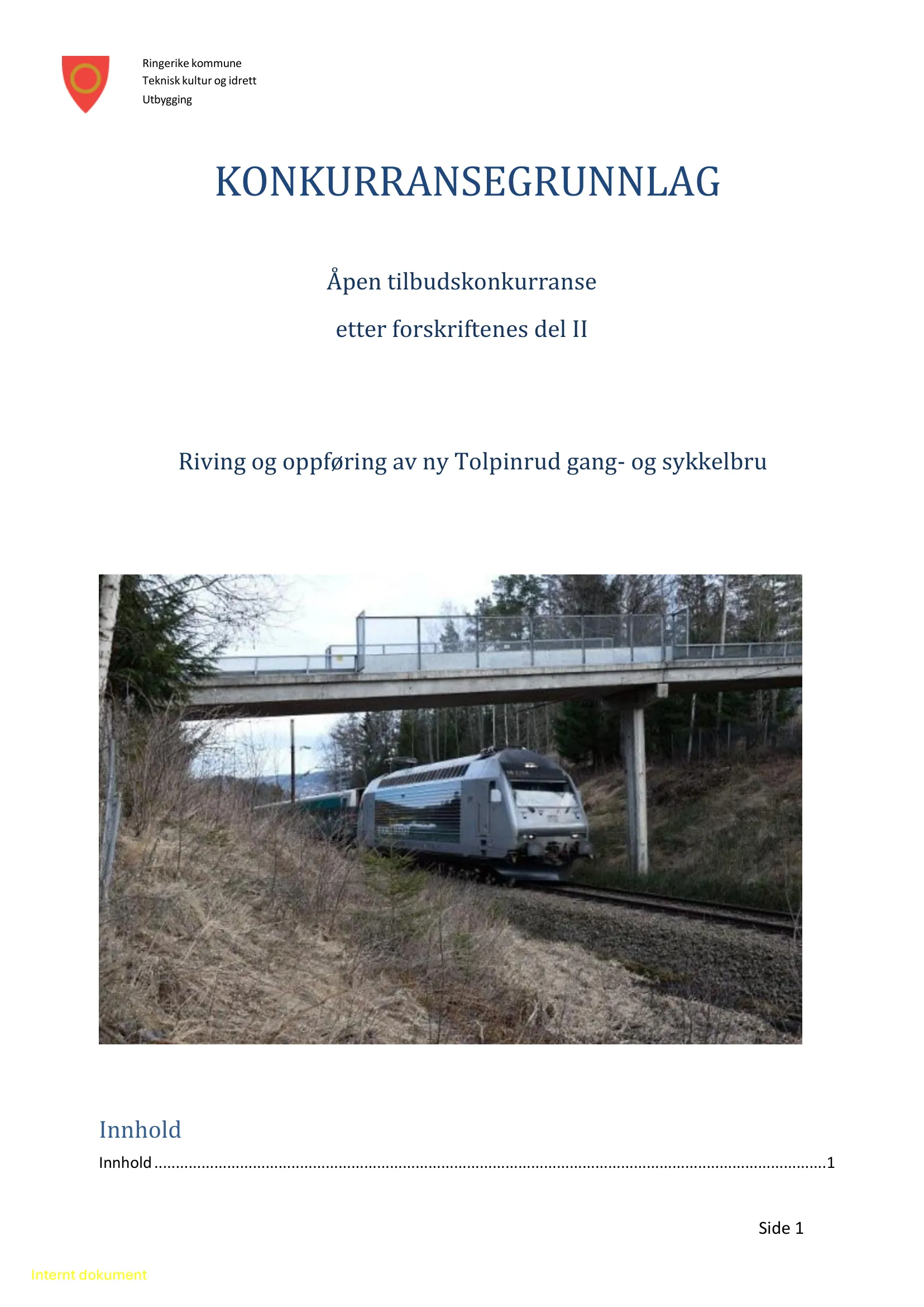 Konkurransebeskrivelse