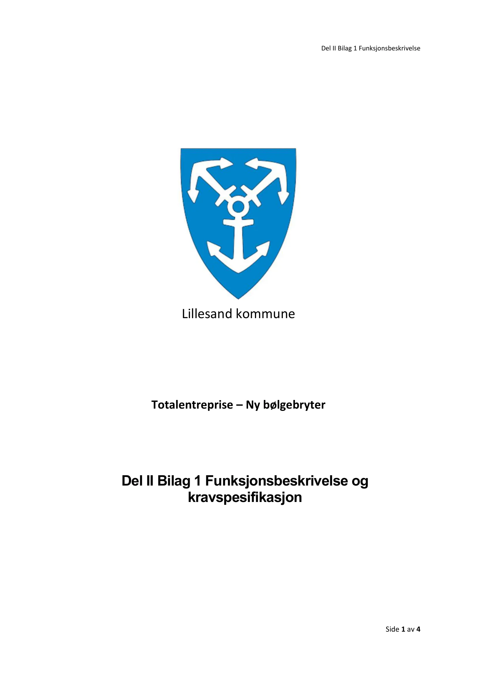 Kravspesifikasjon