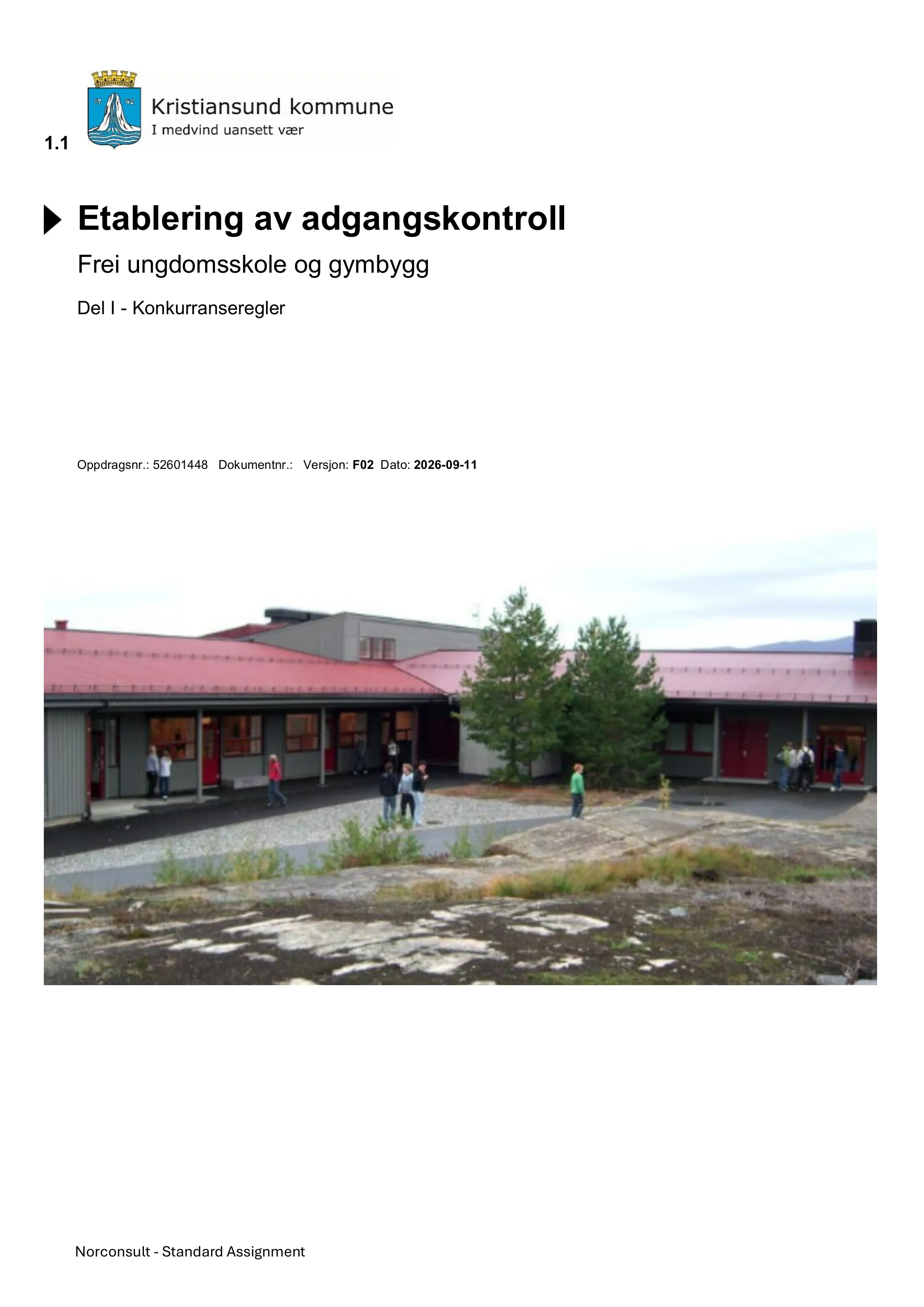 Konkurransebeskrivelse