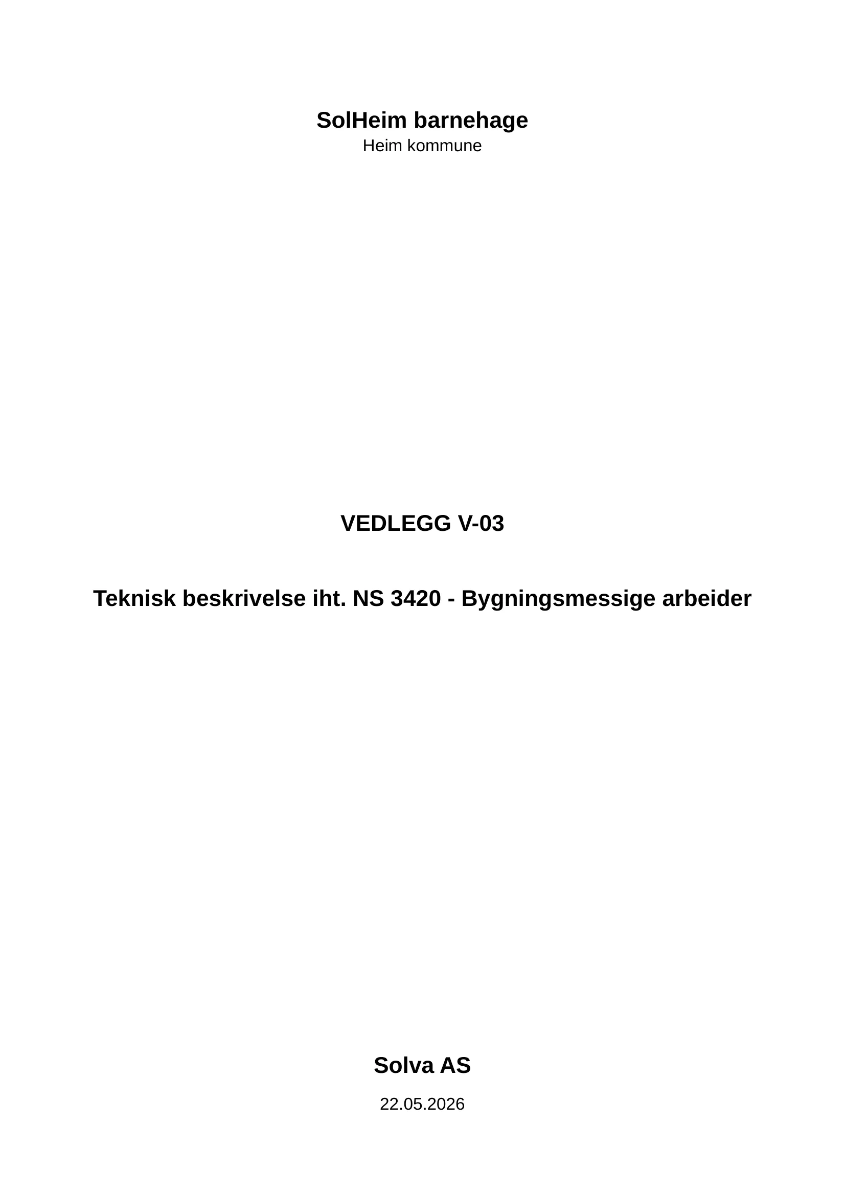 Kravspesifikasjon