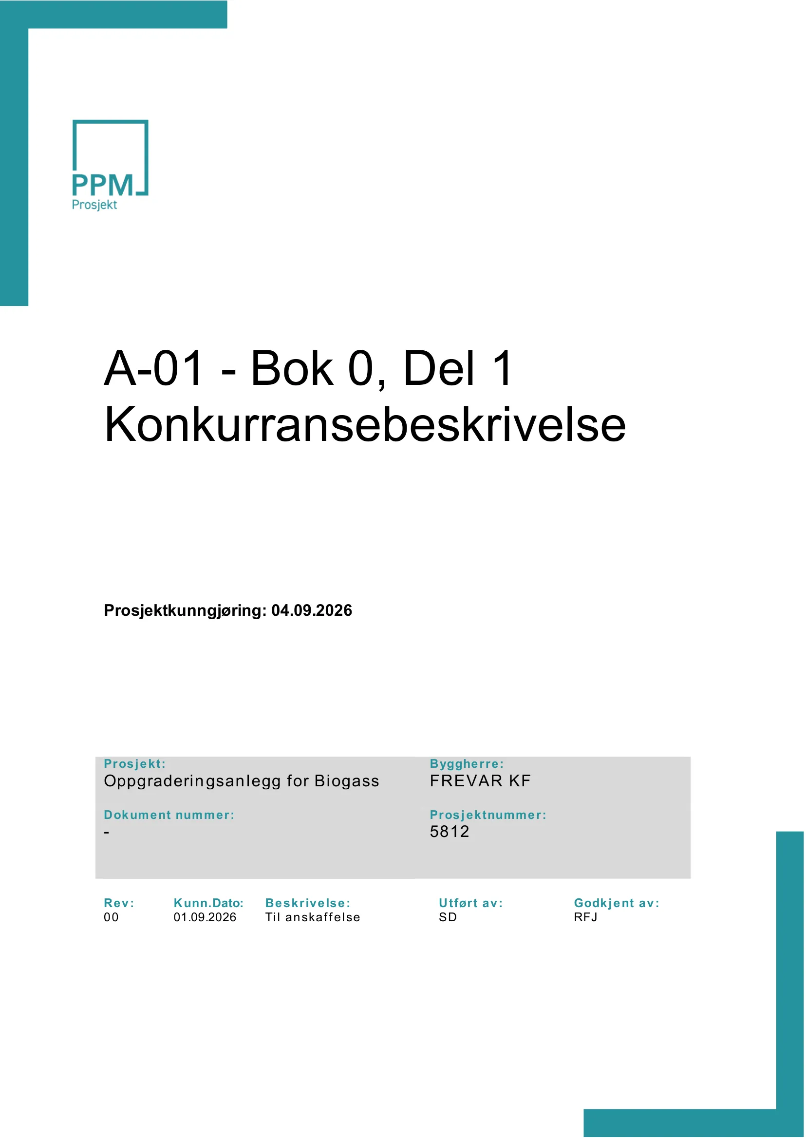 Konkurransebeskrivelse