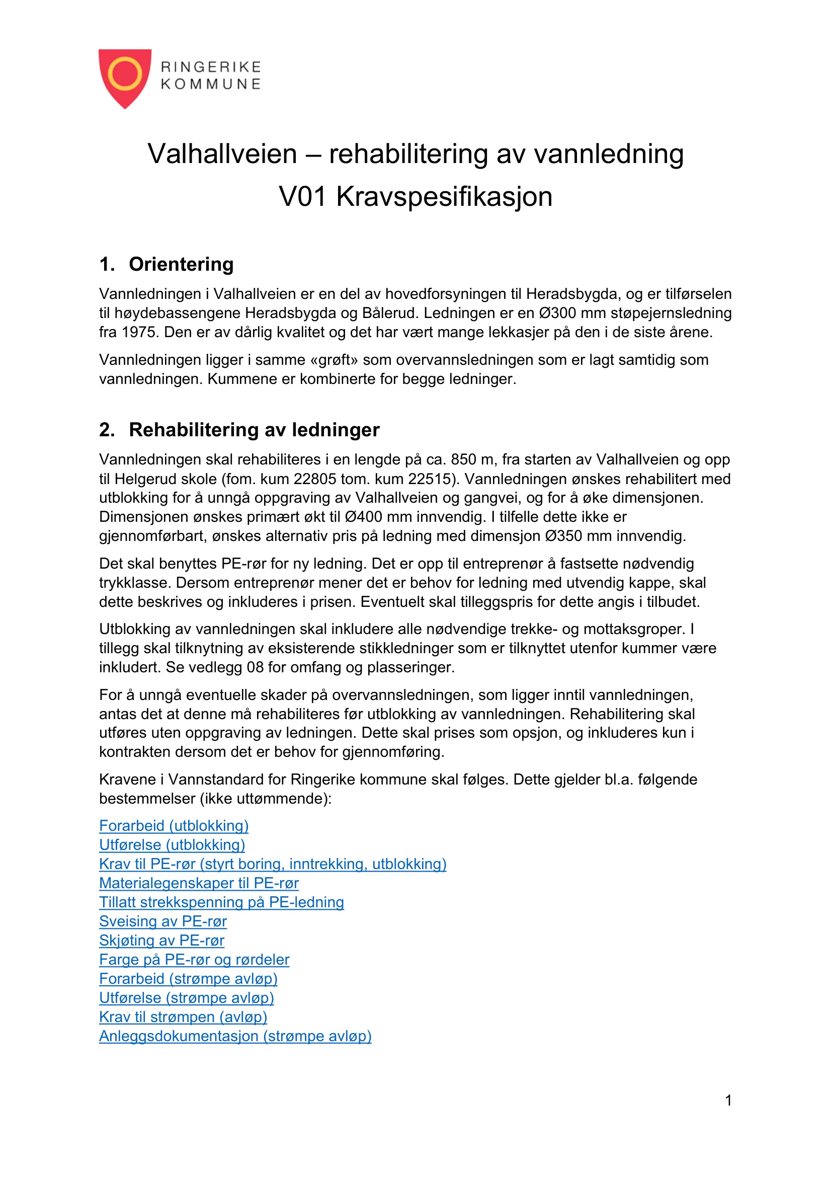 Kravspesifikasjon