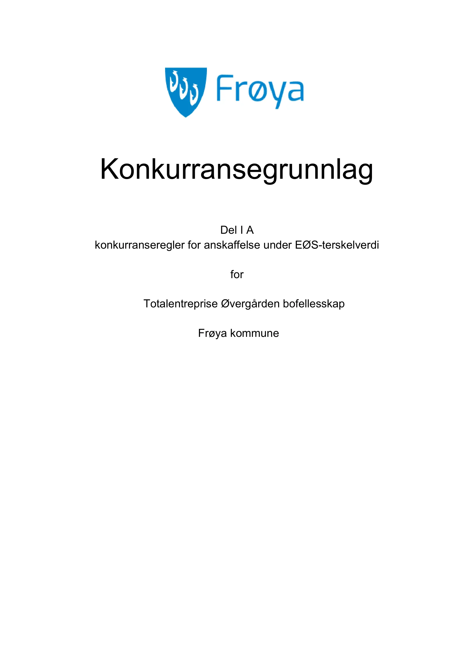 Konkurransebeskrivelse