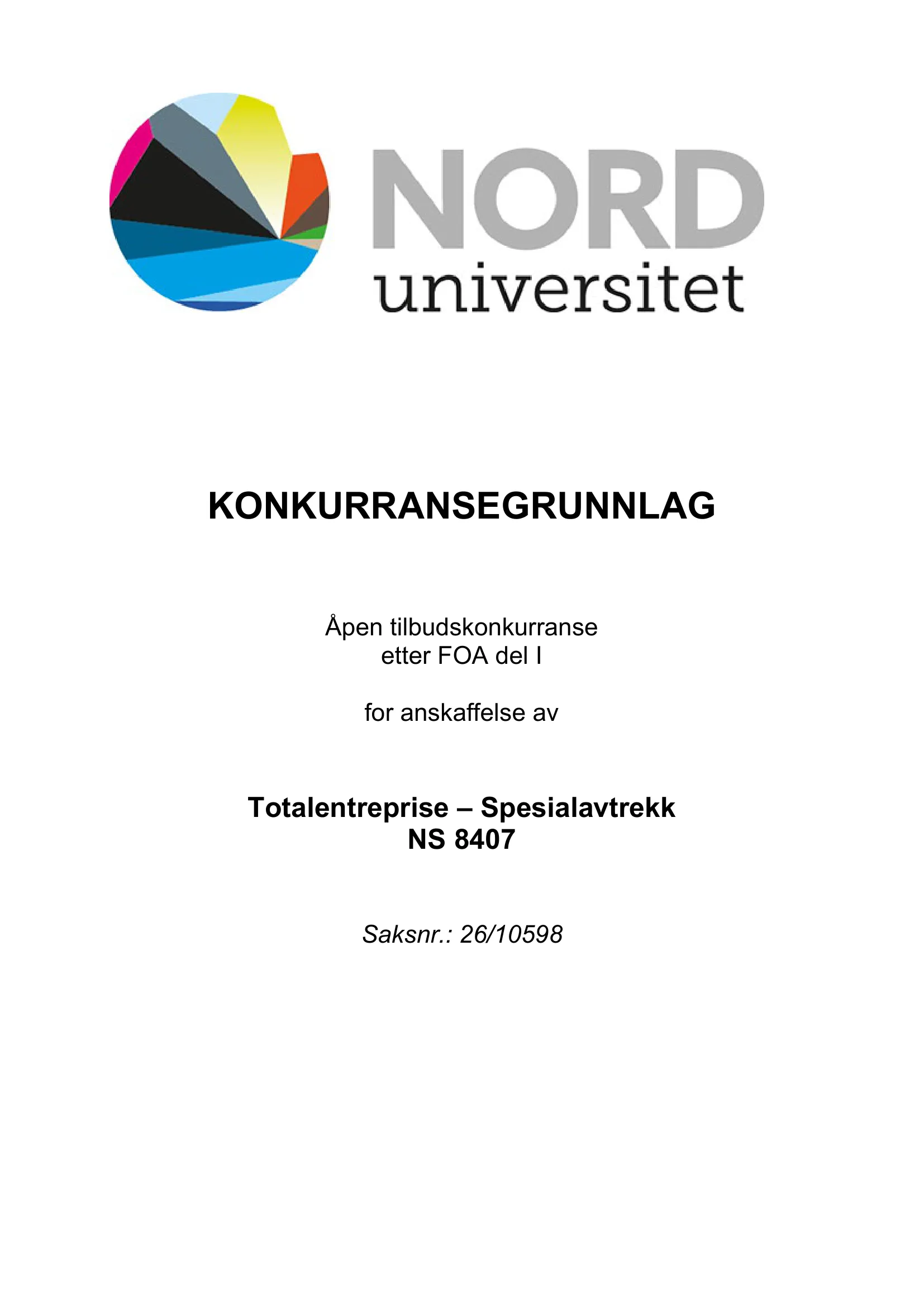 Konkurransebeskrivelse