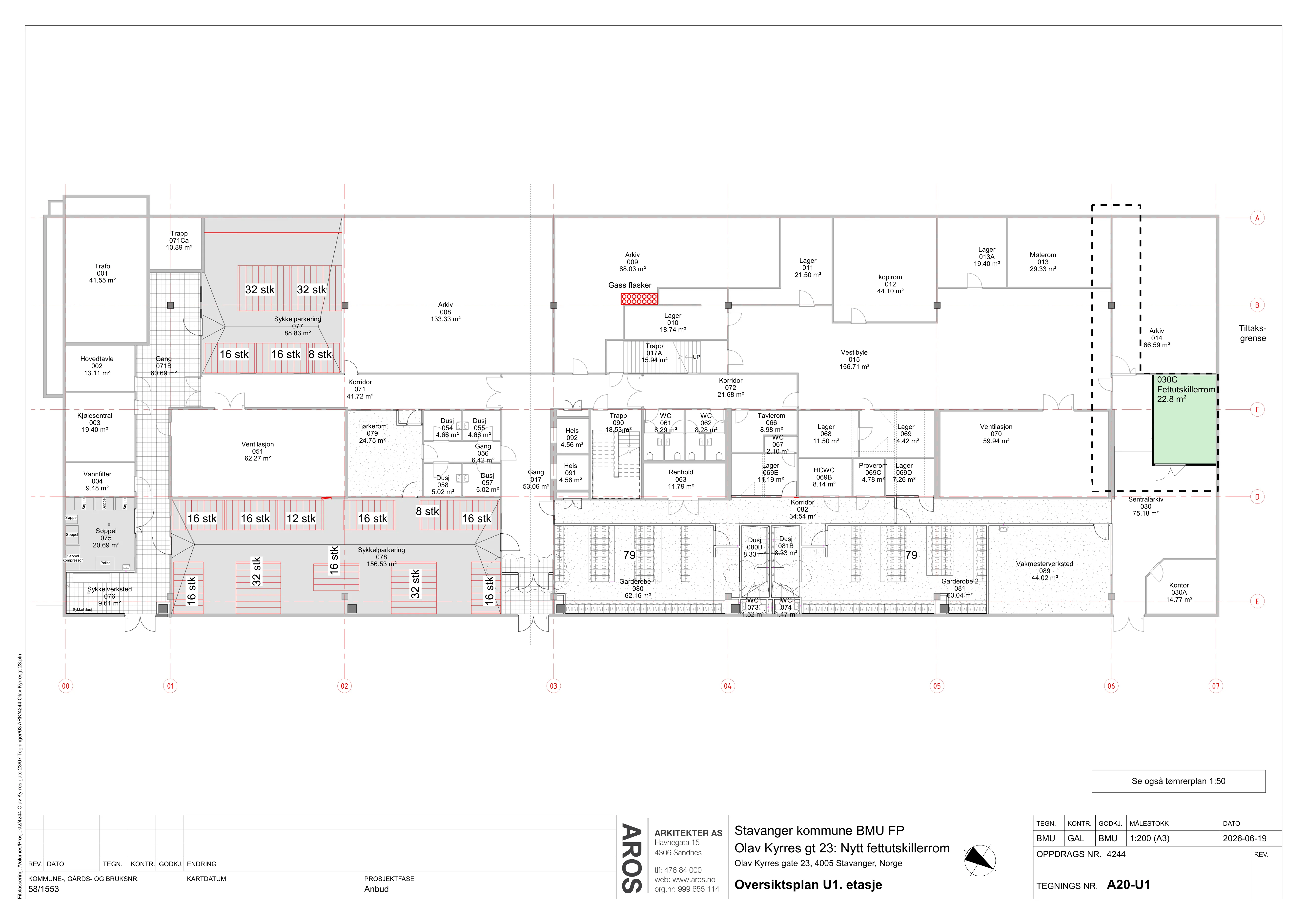 Plantegning
