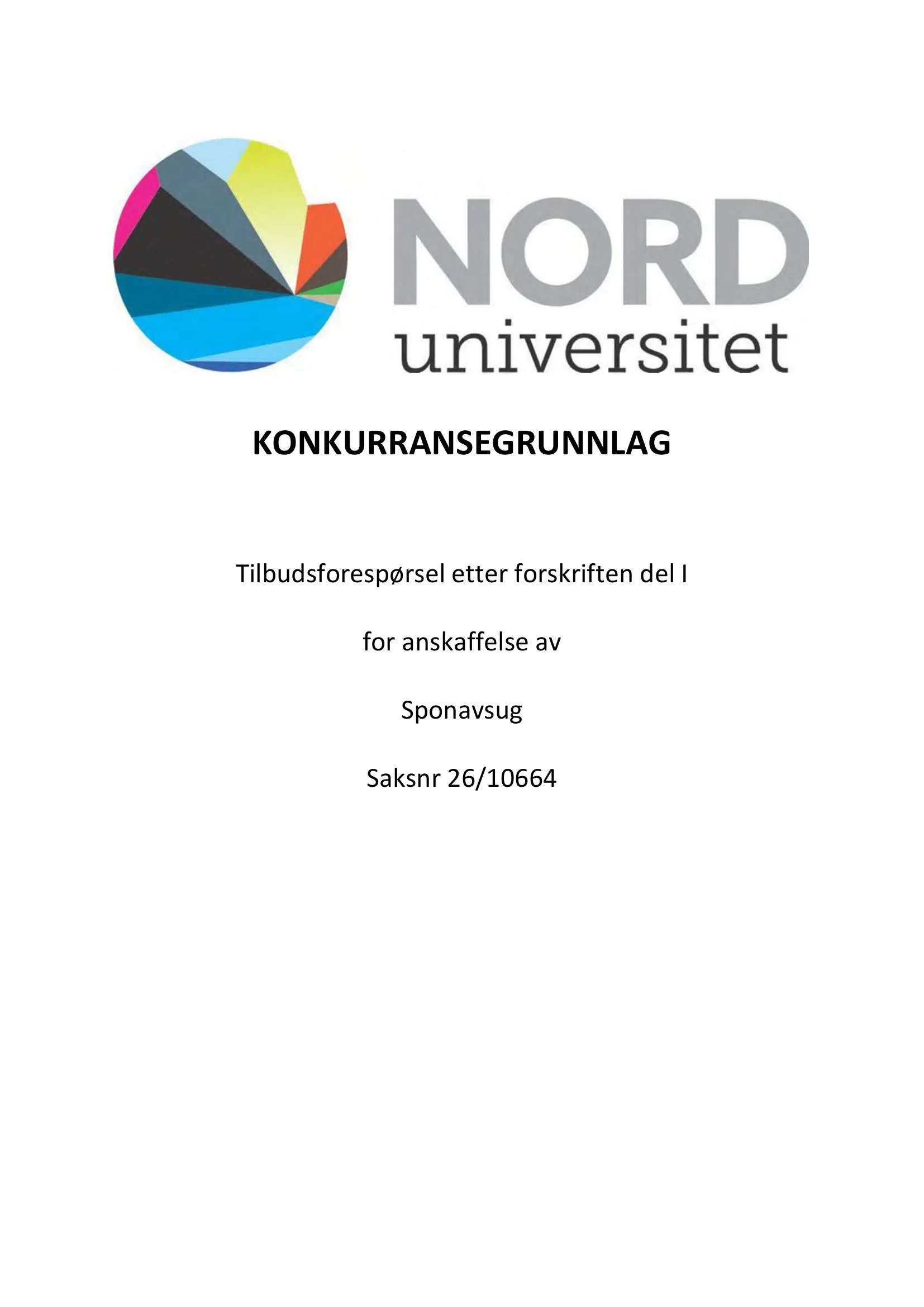 Konkurransebeskrivelse
