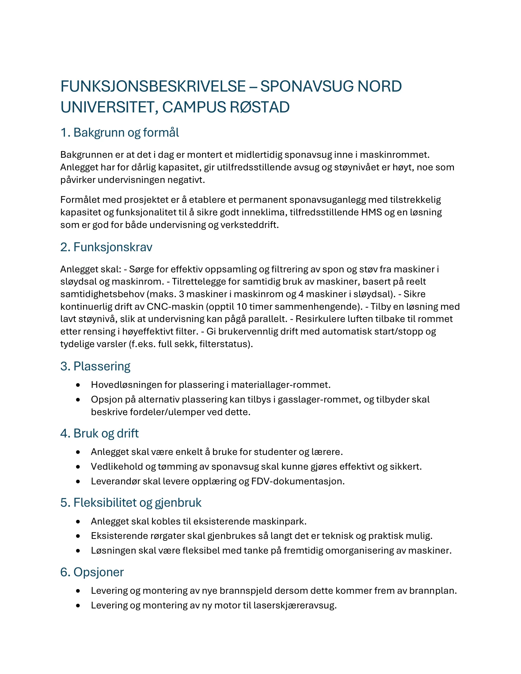 Kravspesifikasjon