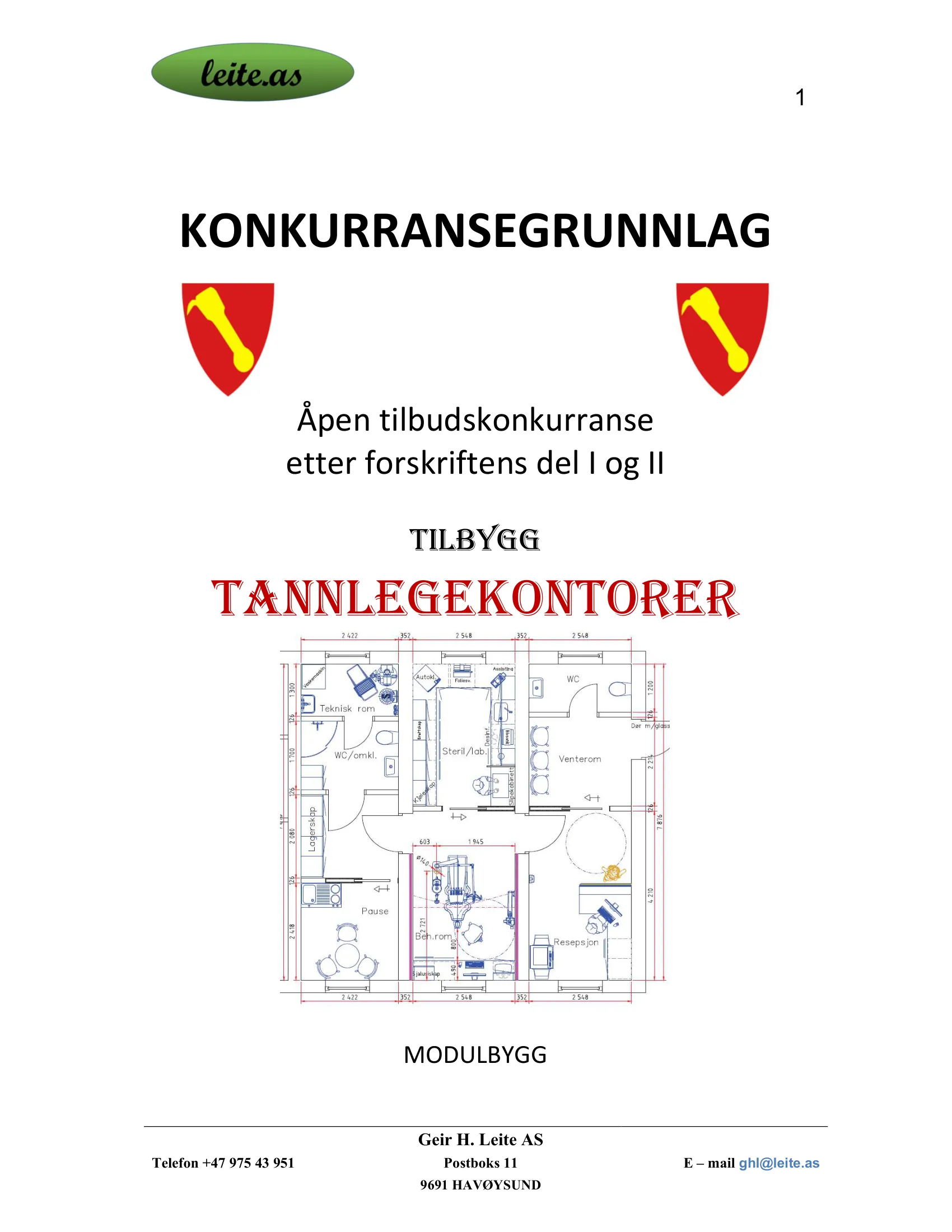 Konkurransebeskrivelse