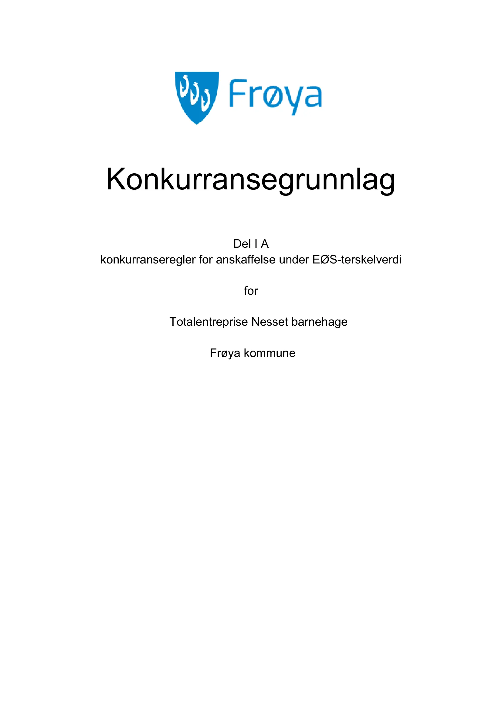 Konkurransebeskrivelse