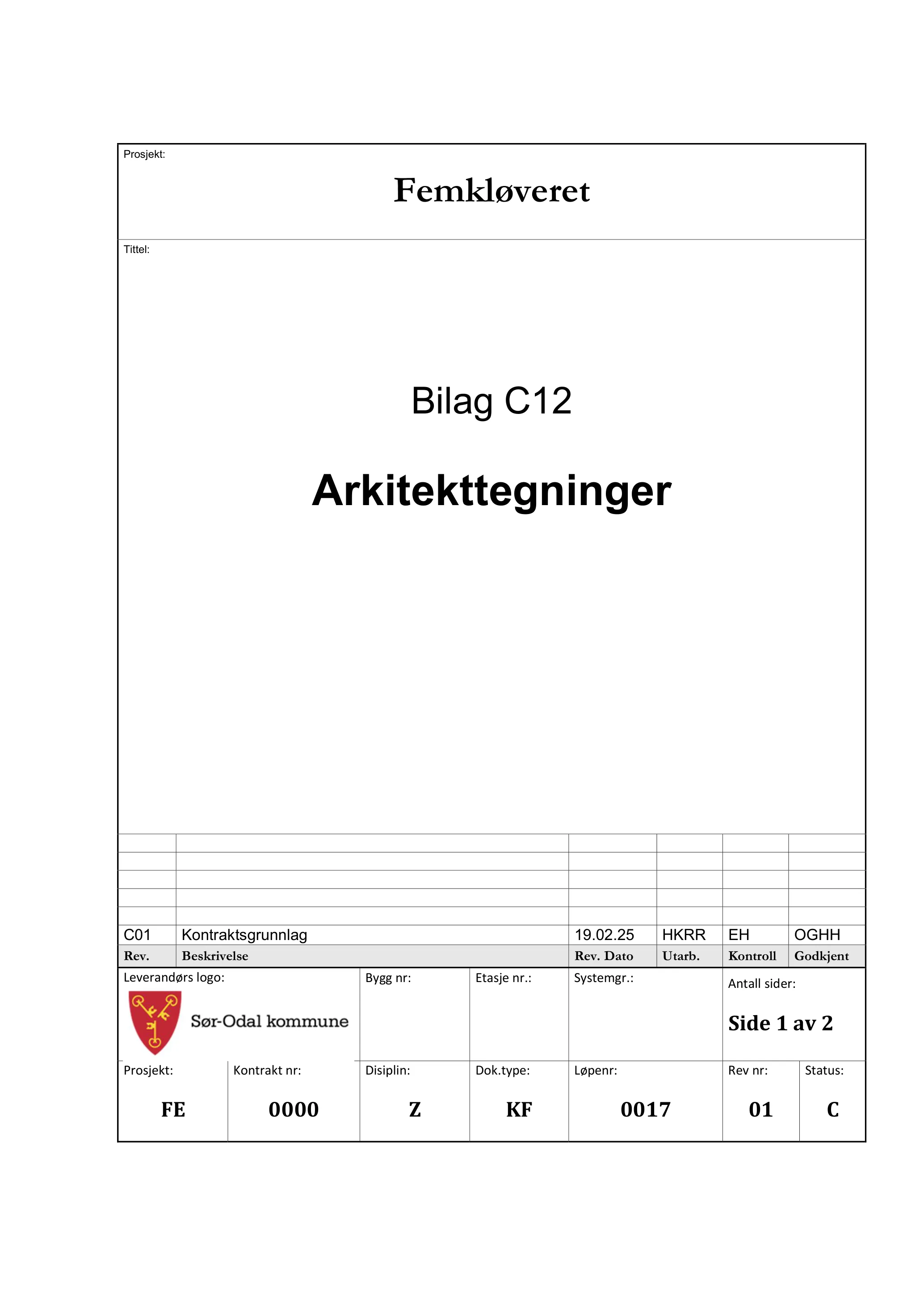Plantegning