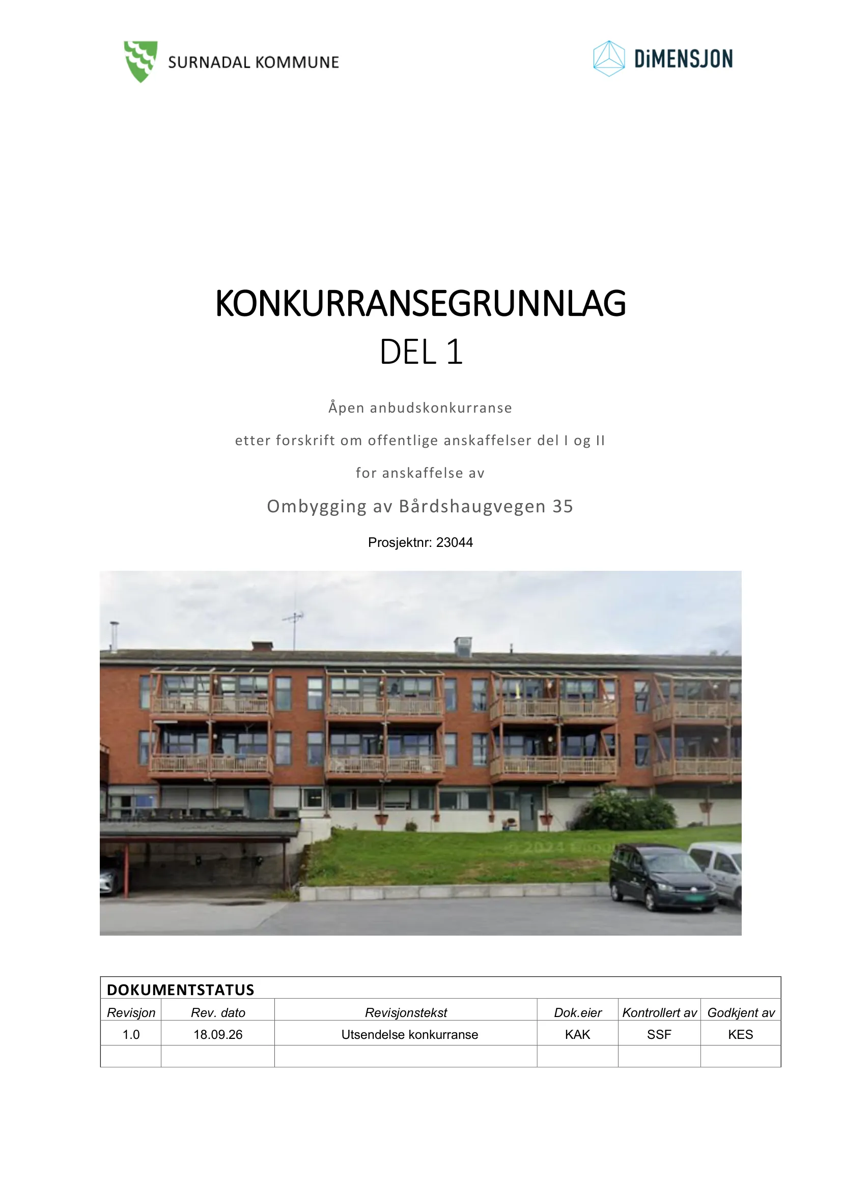 Konkurransebeskrivelse
