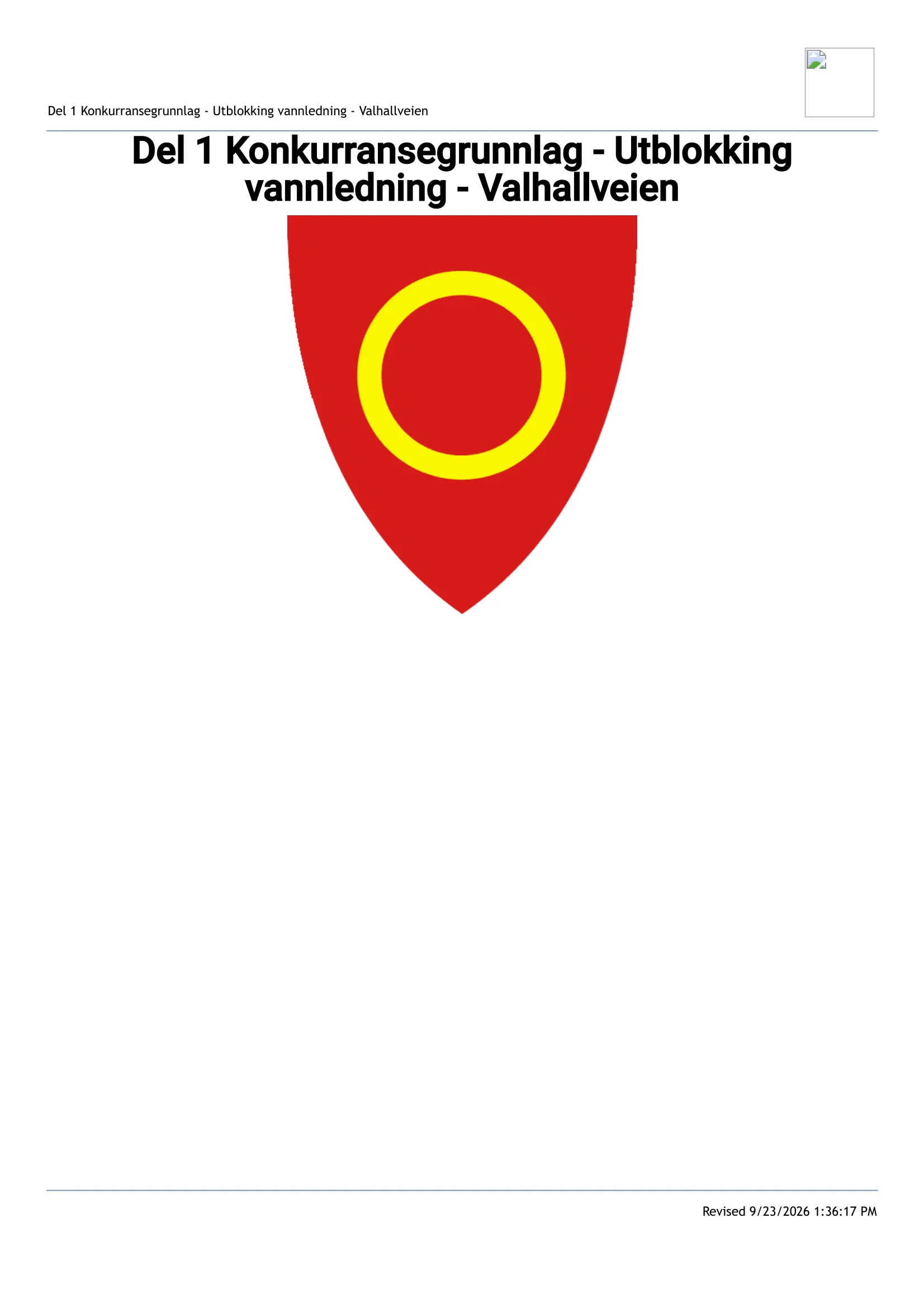 Konkurransebeskrivelse