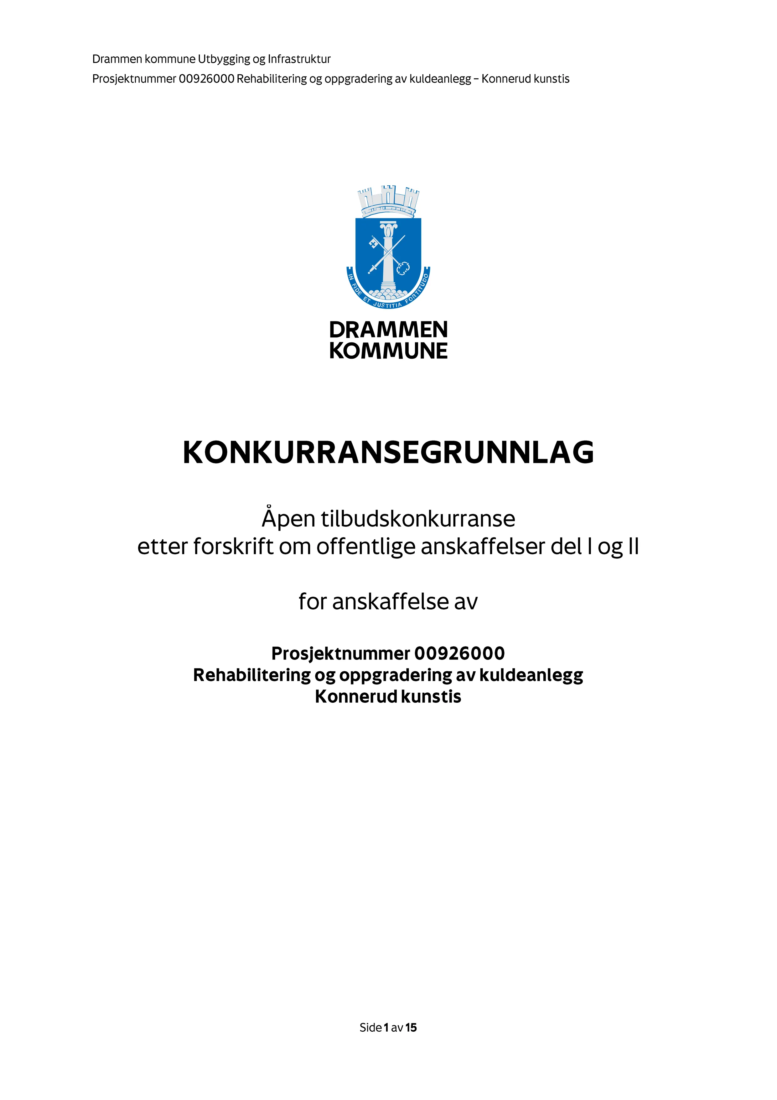 Konkurransebeskrivelse