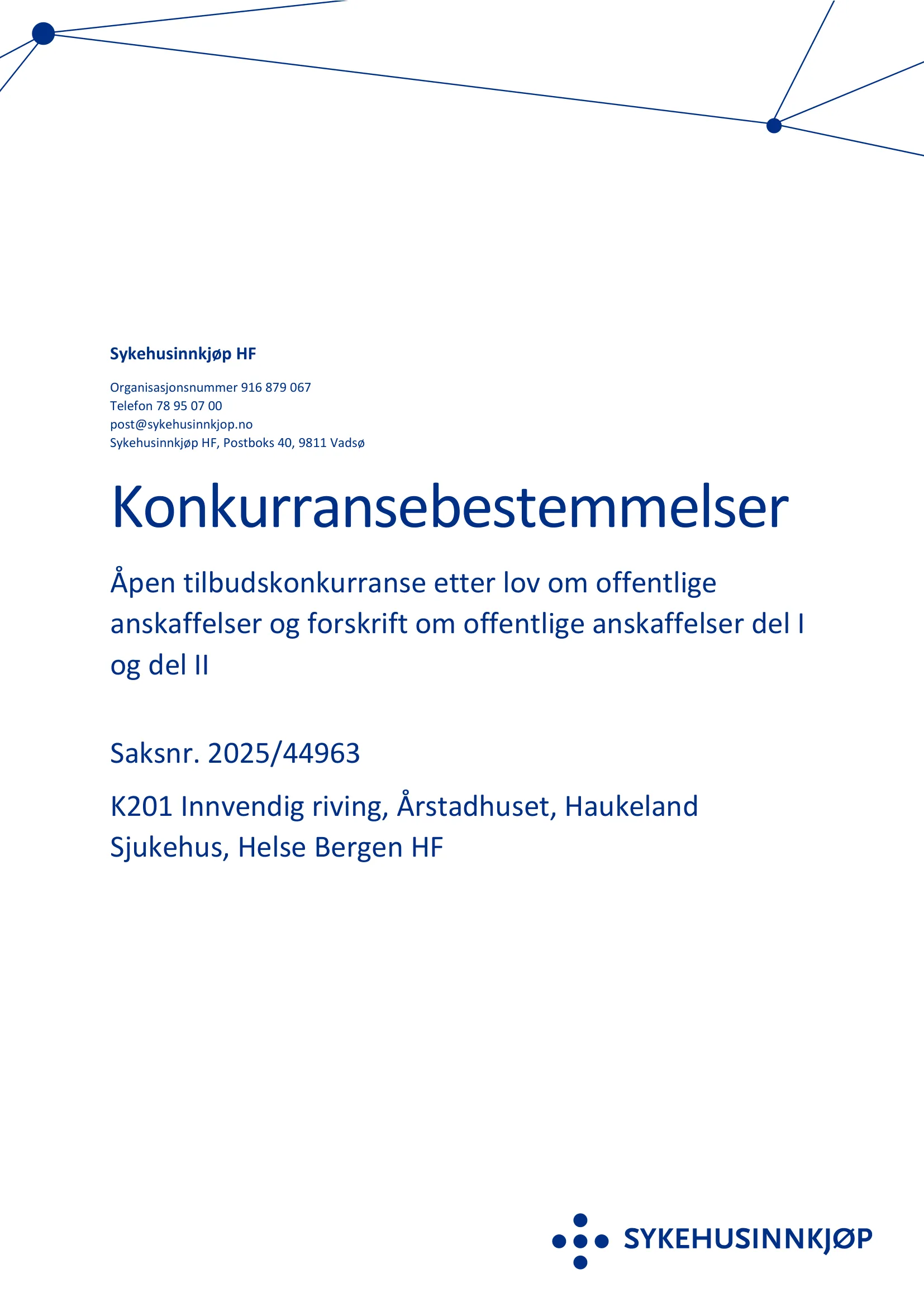 Konkurransebeskrivelse