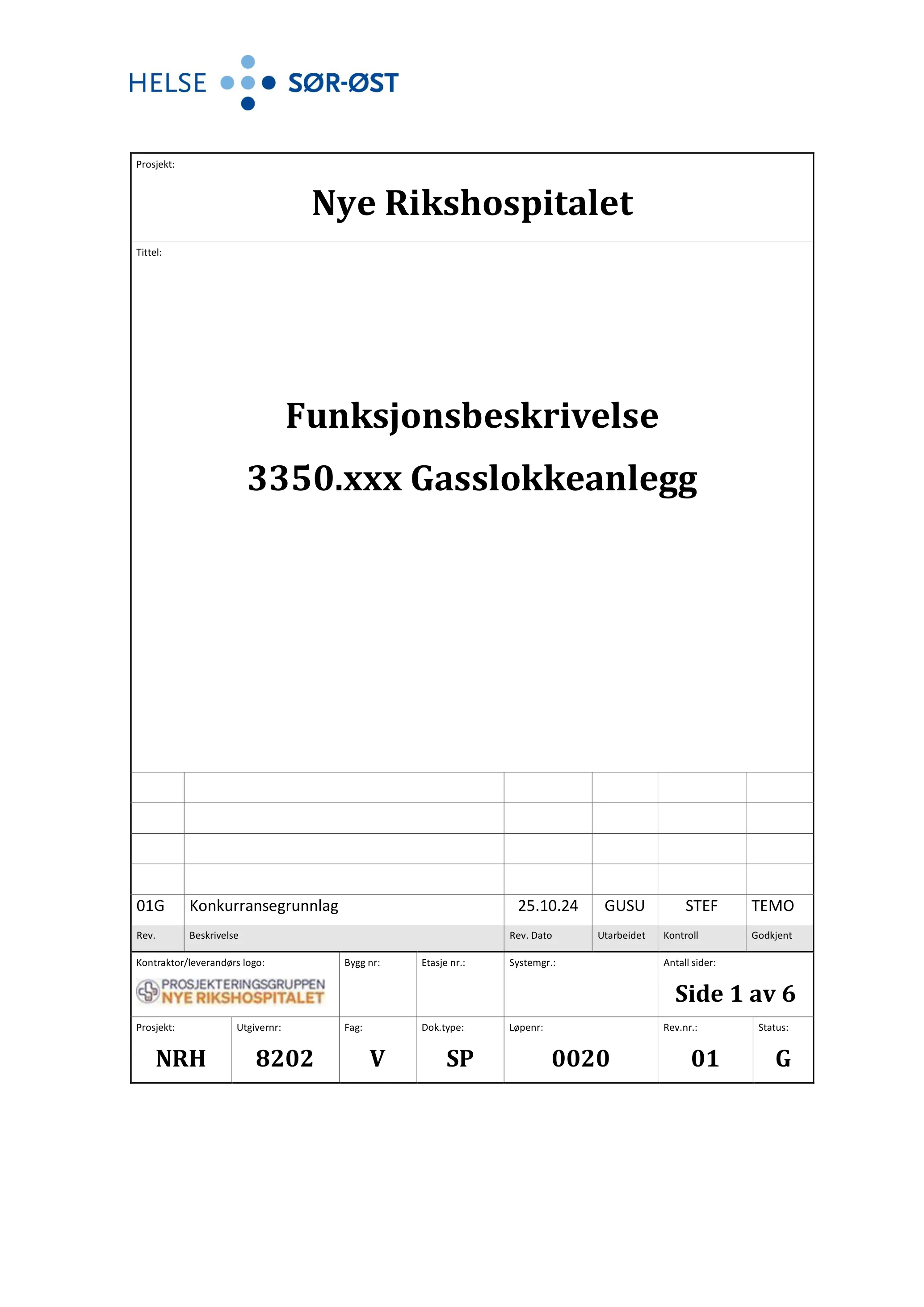 Kravspesifikasjon