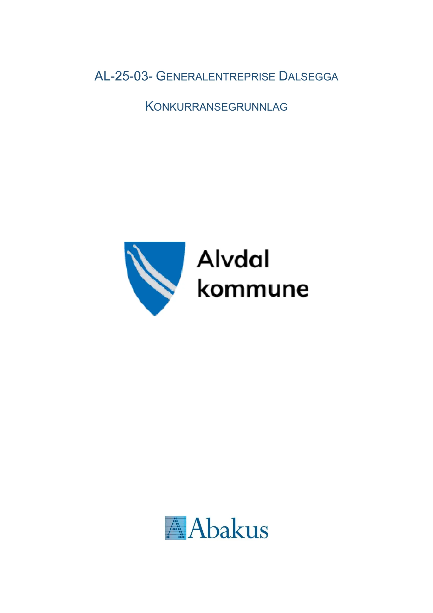 Konkurransebeskrivelse