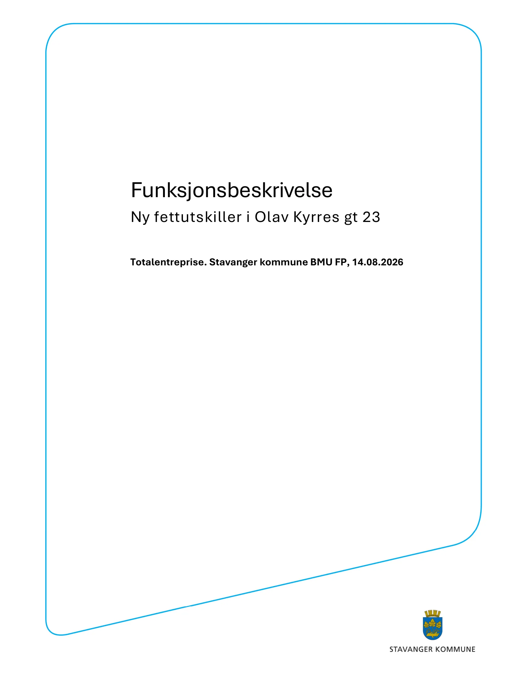 Kravspesifikasjon