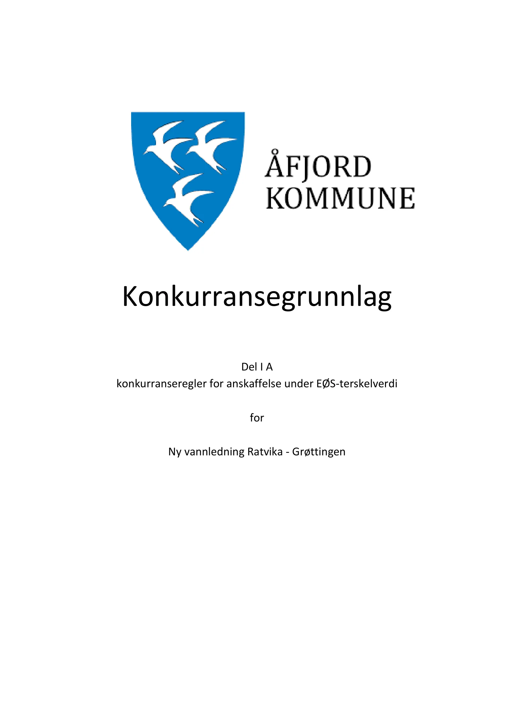 Konkurransebeskrivelse