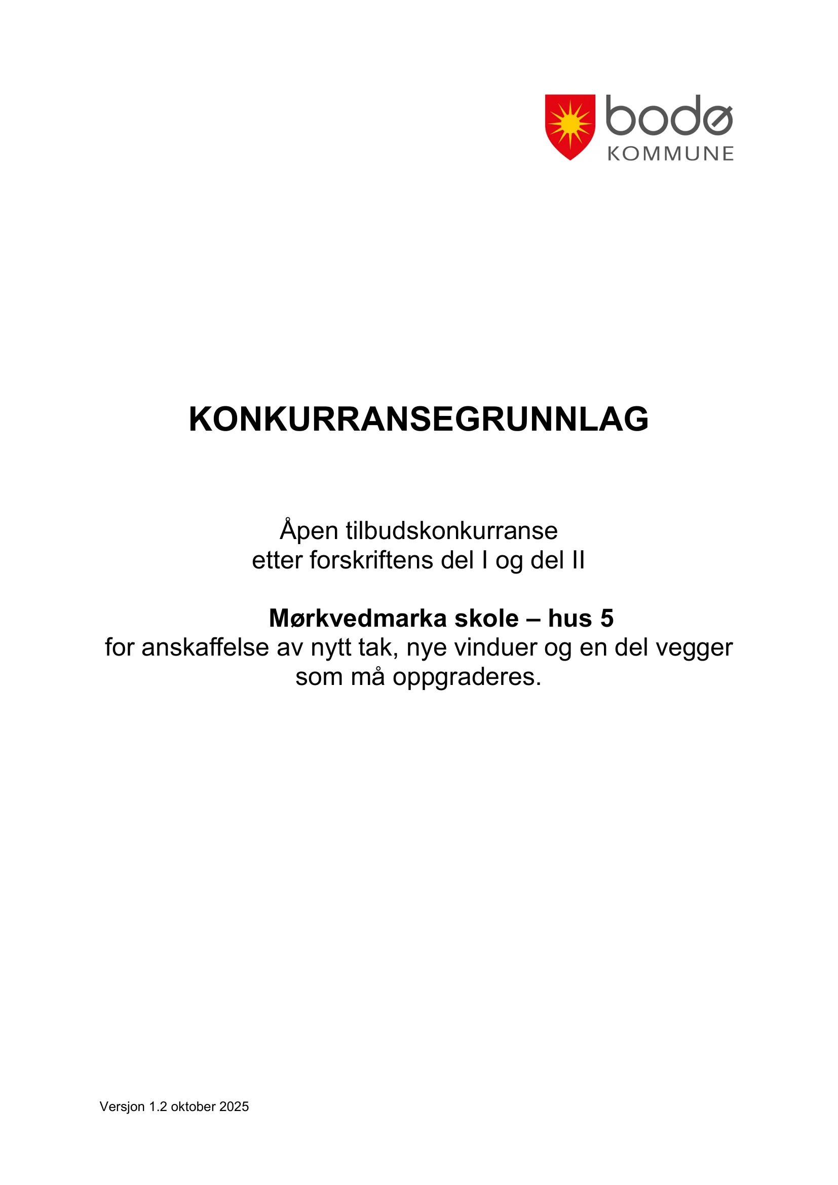 Konkurransebeskrivelse