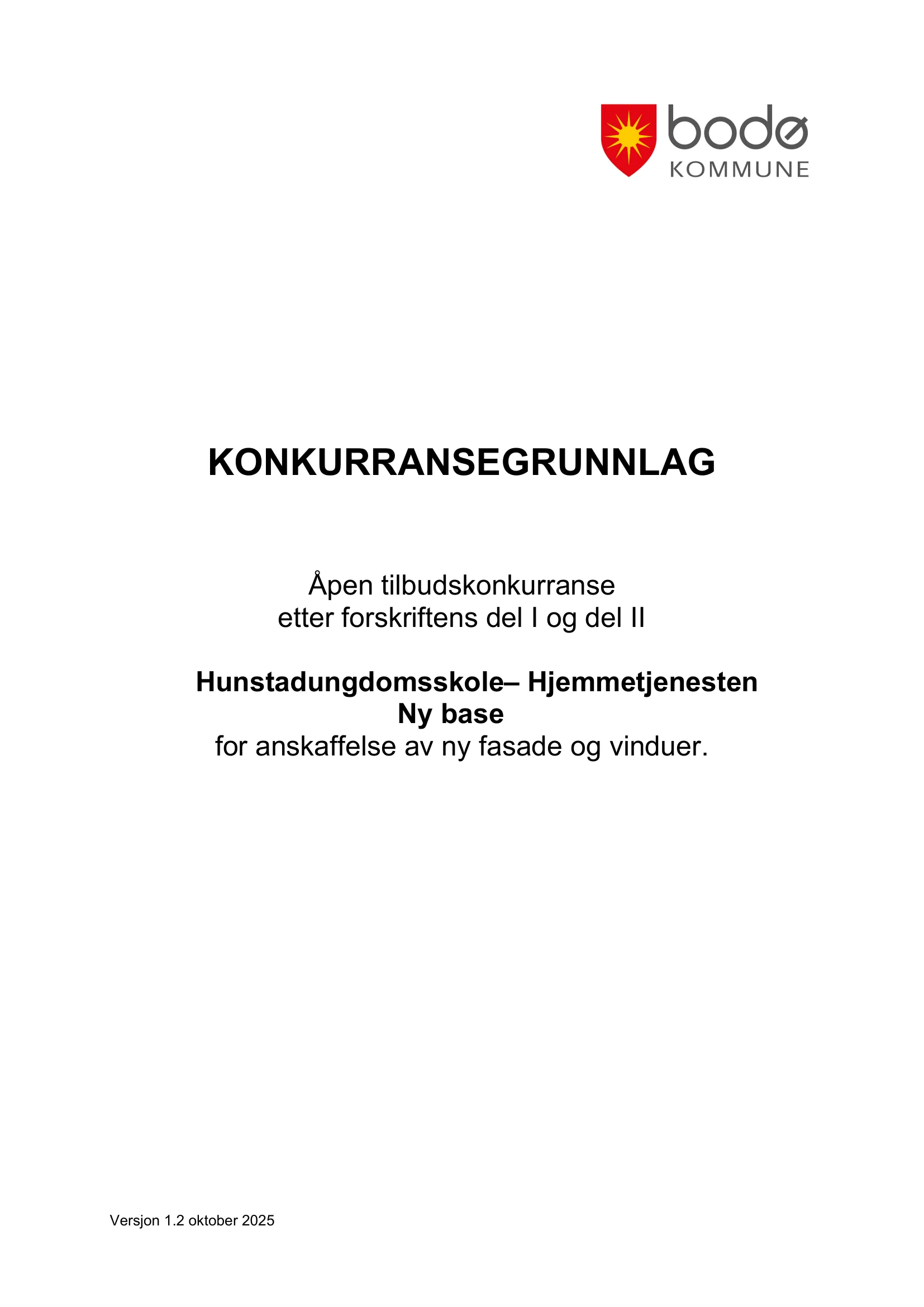 Konkurransebeskrivelse
