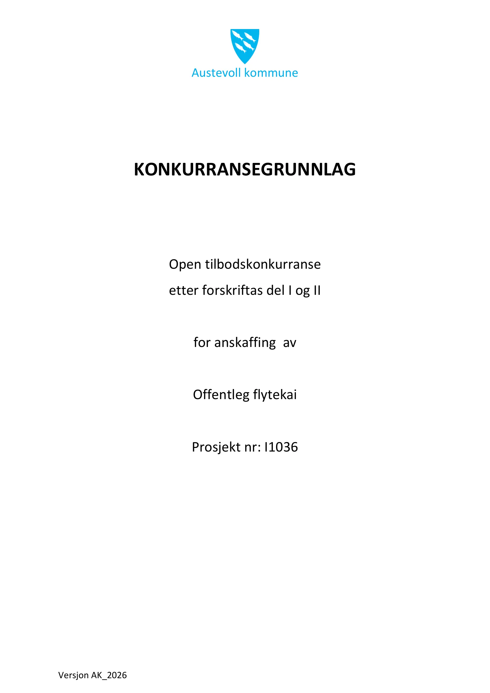 Konkurransebeskrivelse