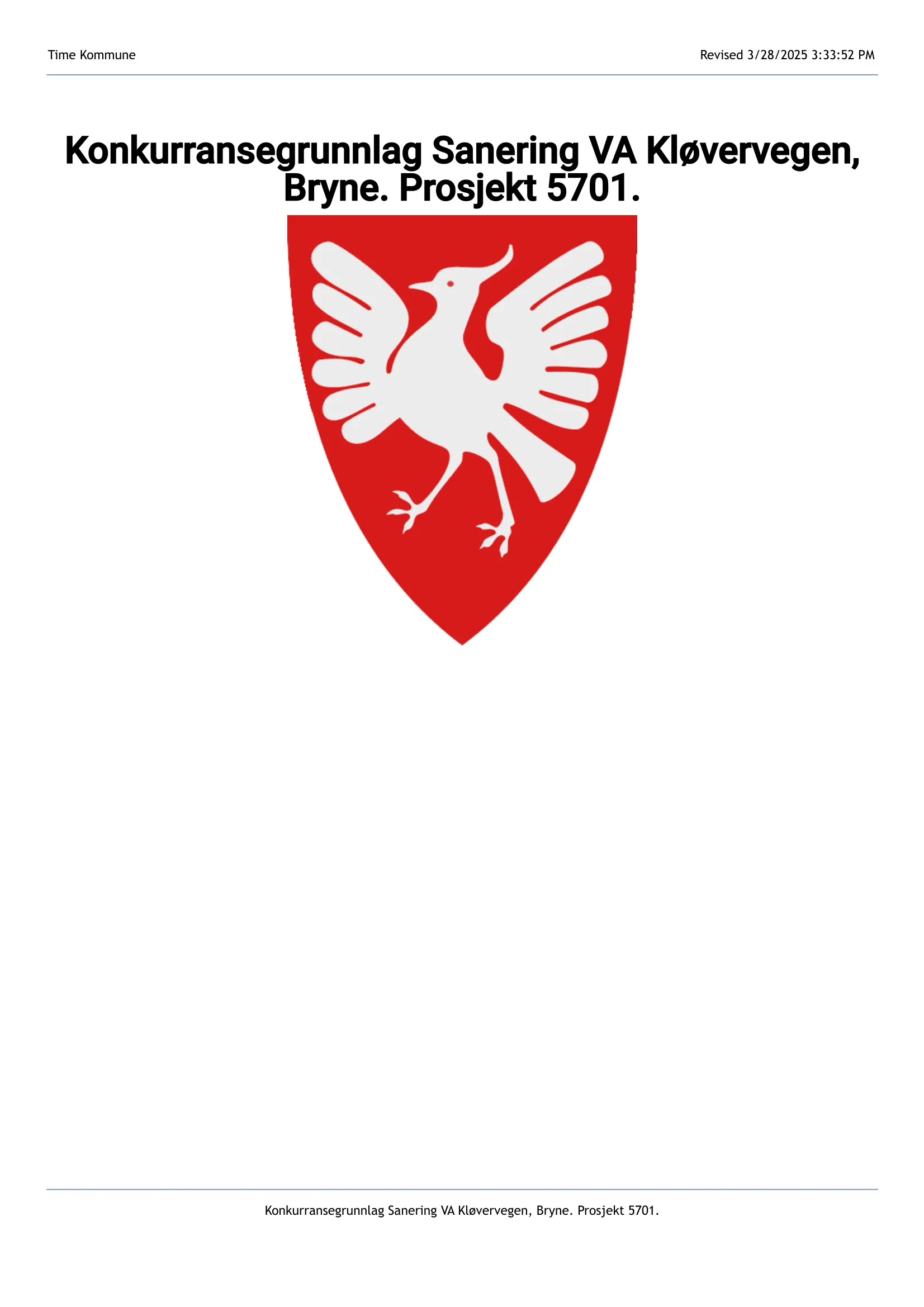 Konkurransebeskrivelse