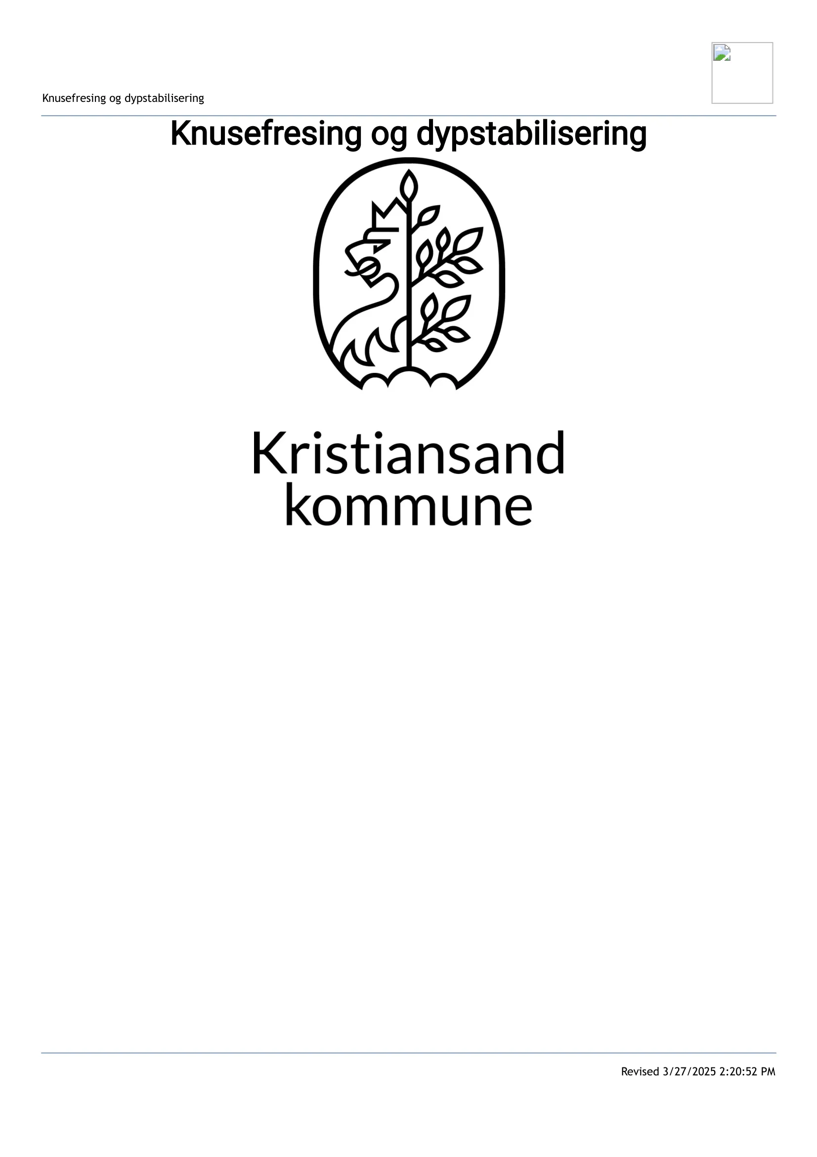 Konkurransebeskrivelse