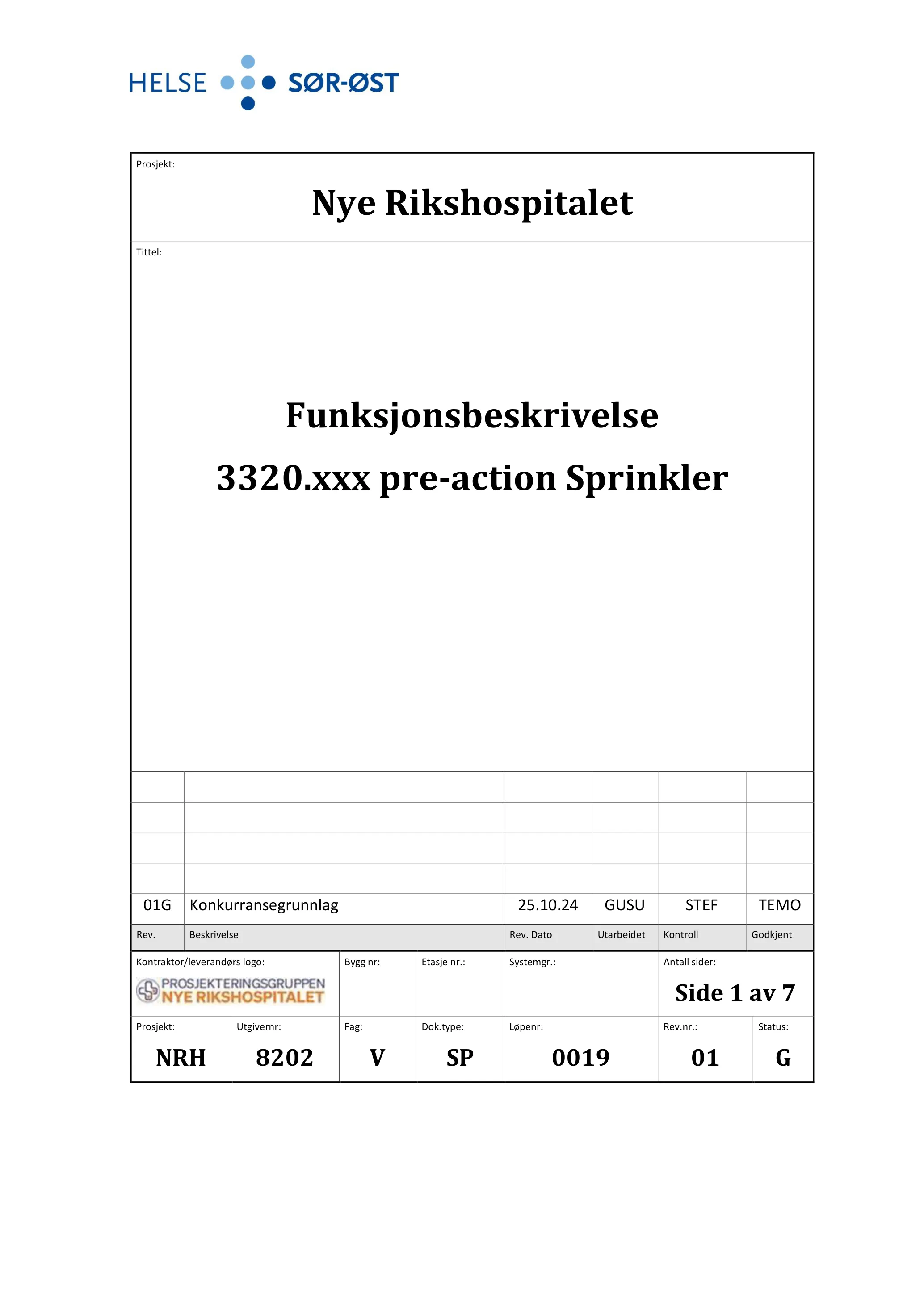 Kravspesifikasjon