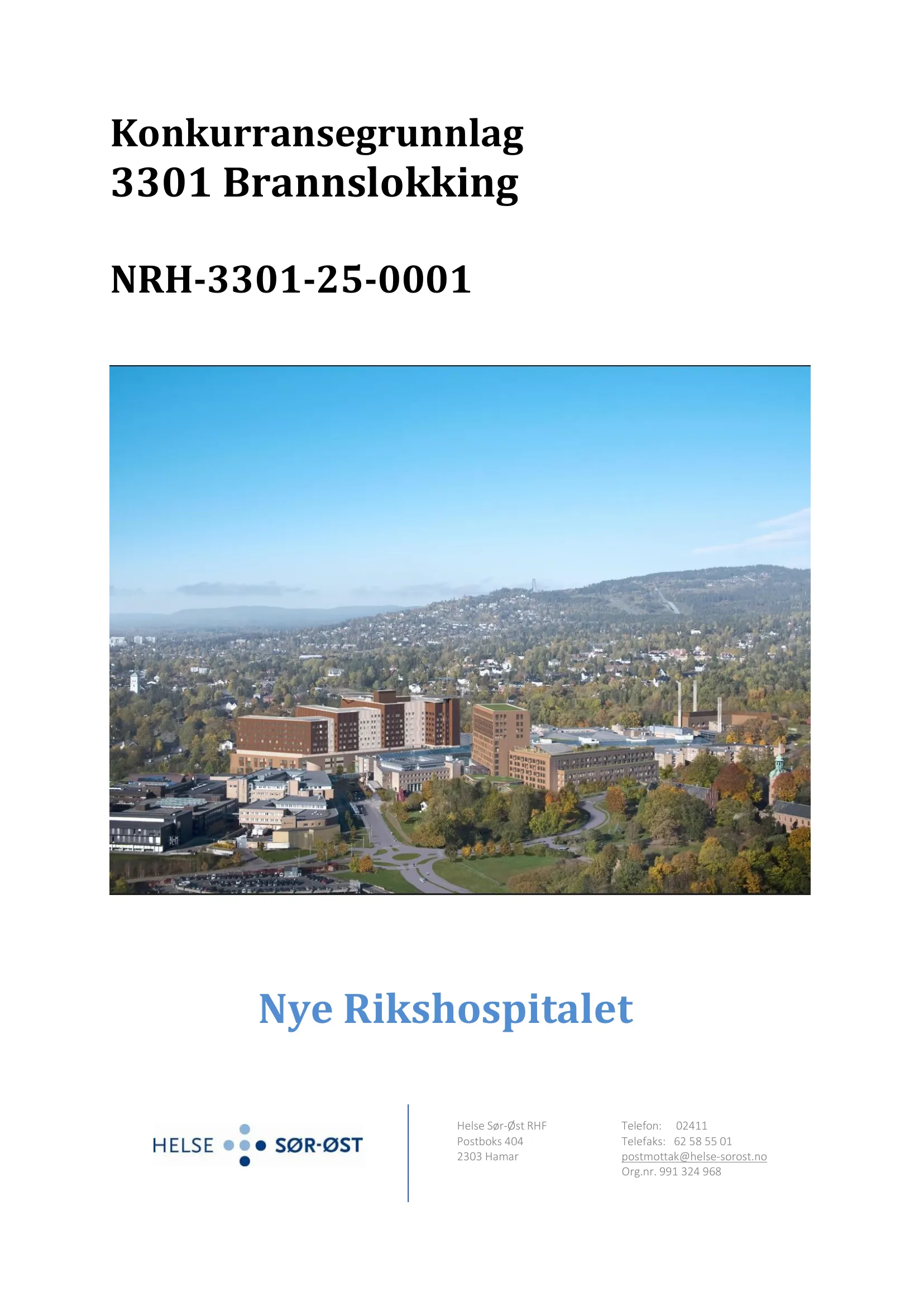 Konkurransebeskrivelse