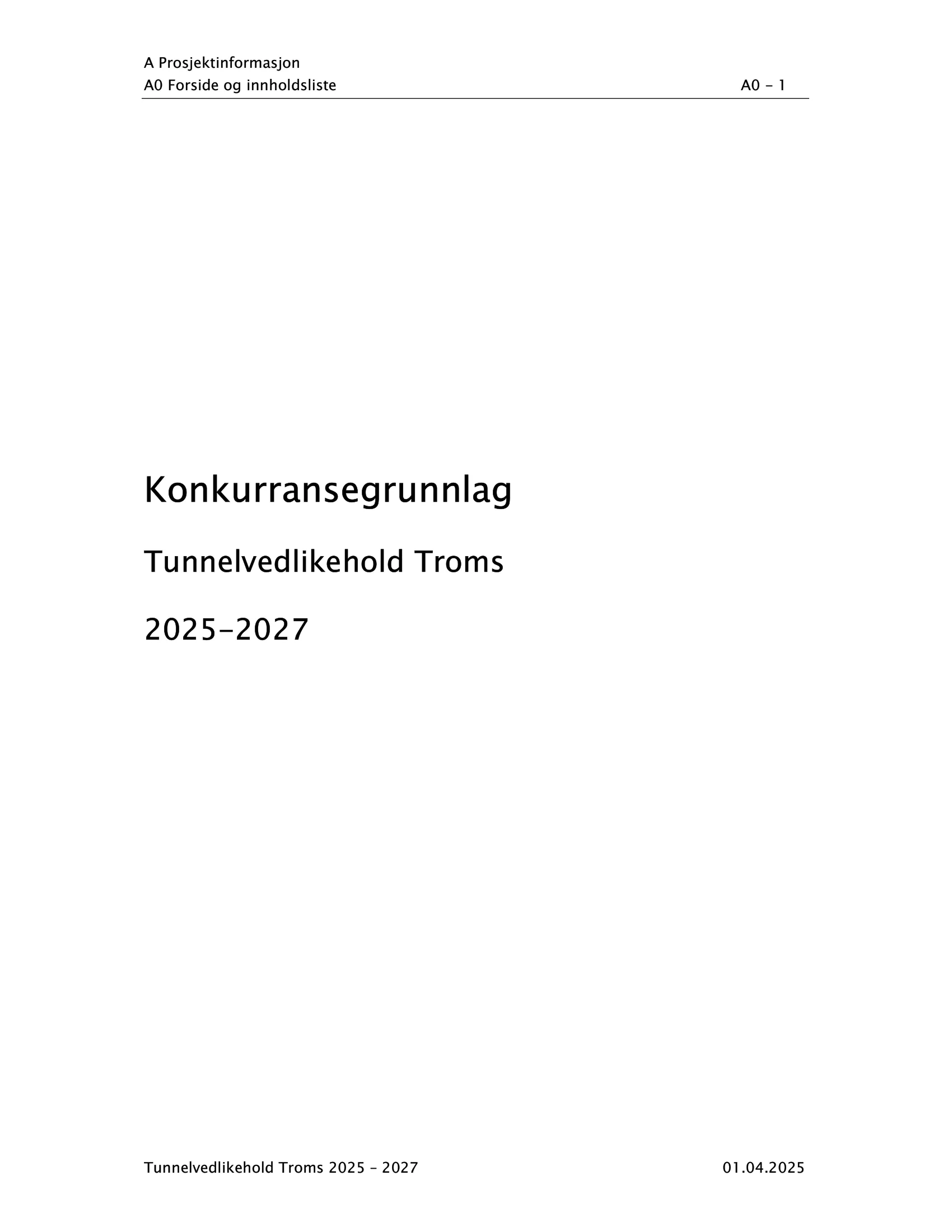Konkurransebeskrivelse