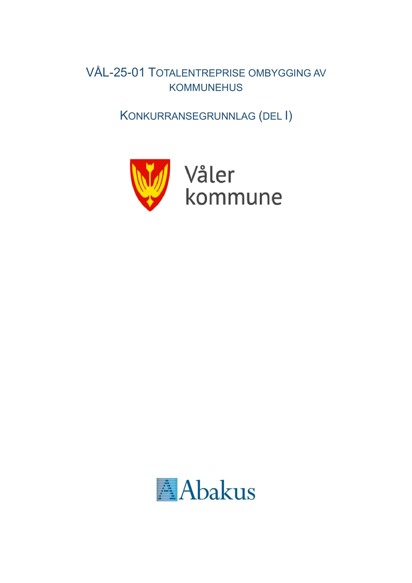 Konkurransebeskrivelse