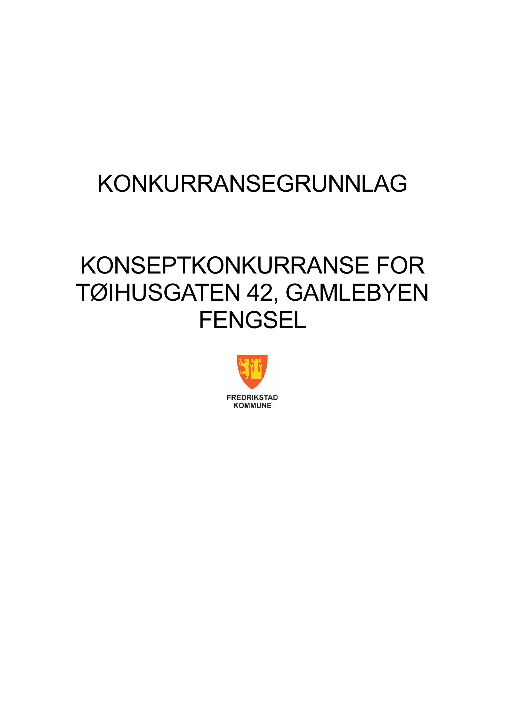 Konkurransebeskrivelse