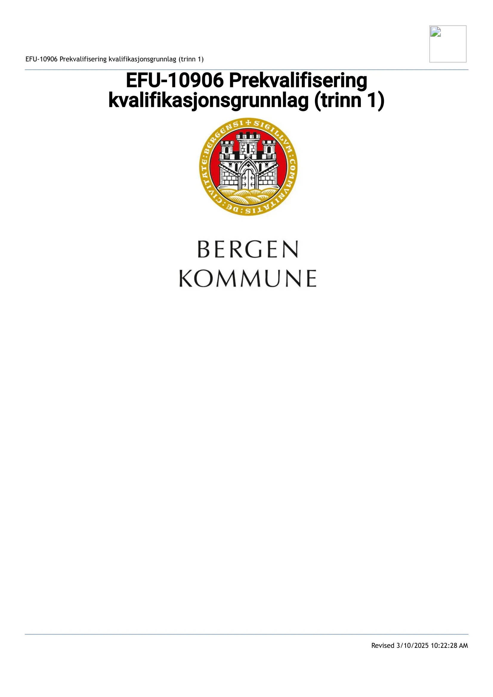 Konkurransebeskrivelse