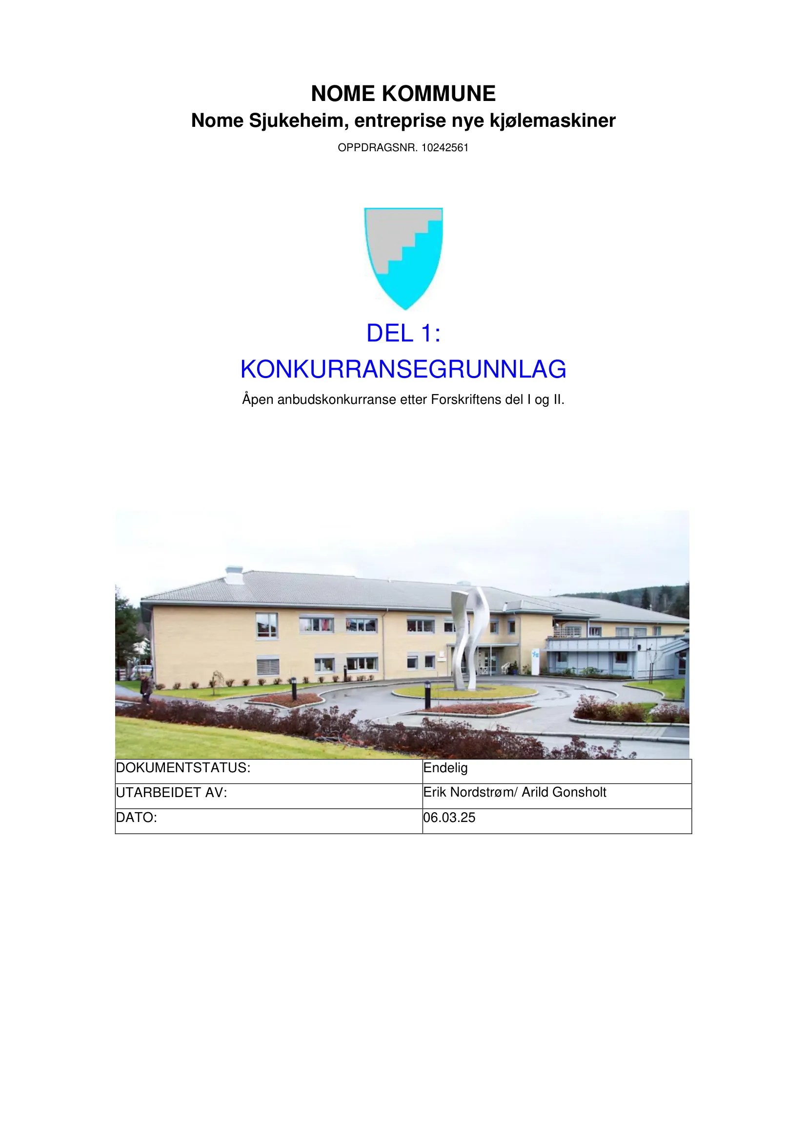 Konkurransebeskrivelse