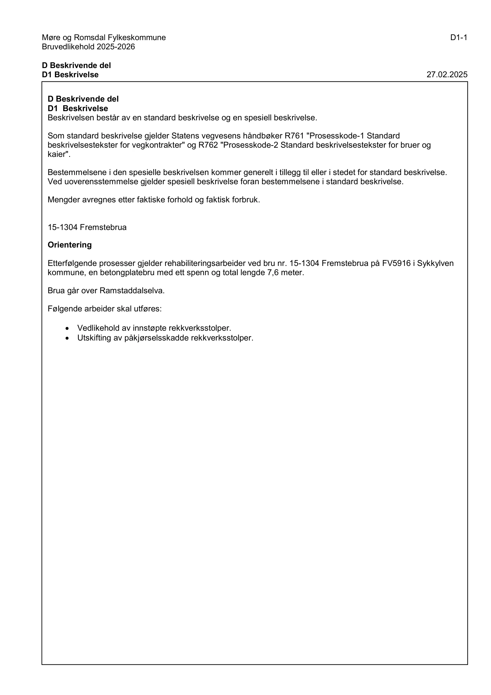 Kravspesifikasjon