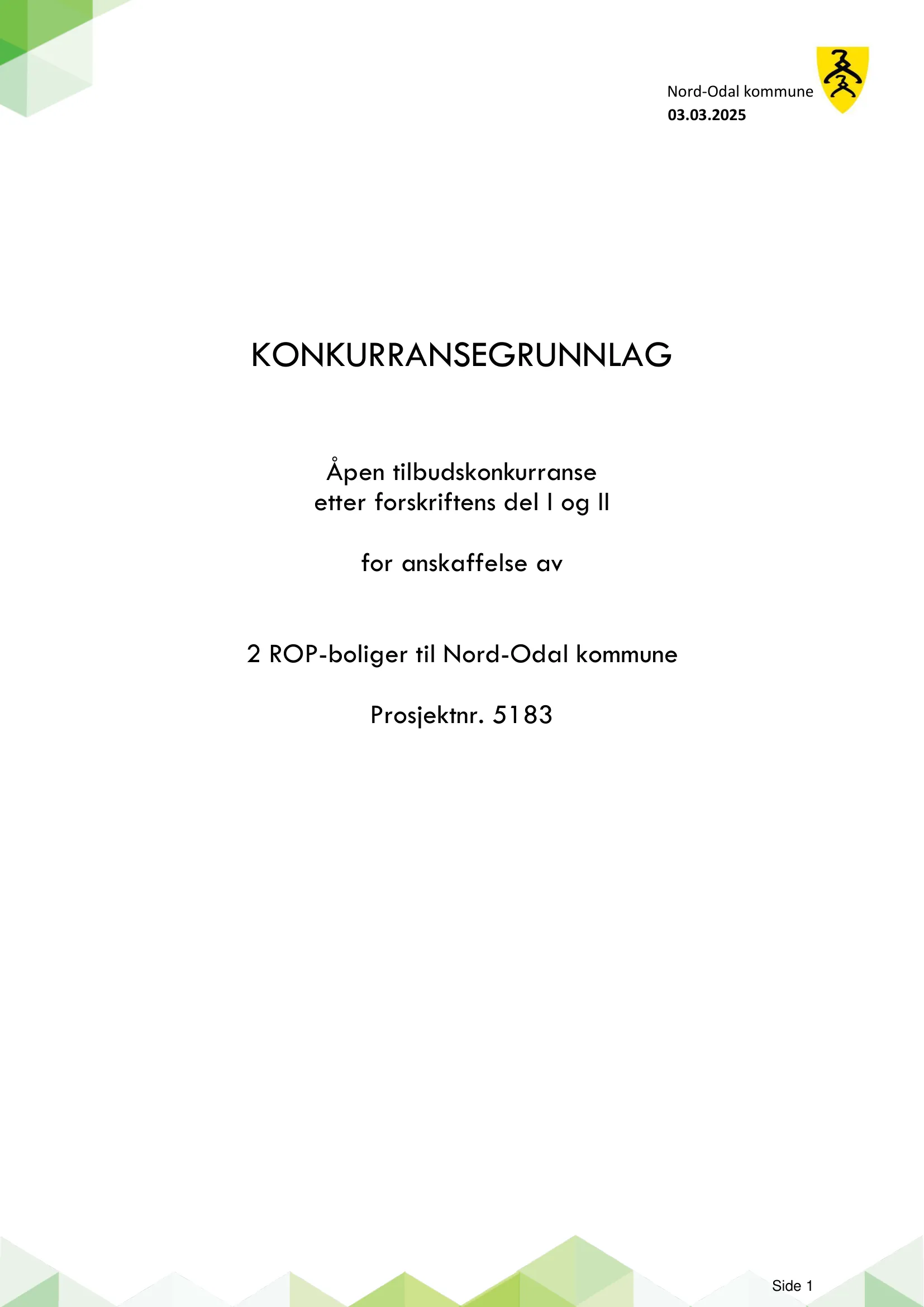 Konkurransebeskrivelse
