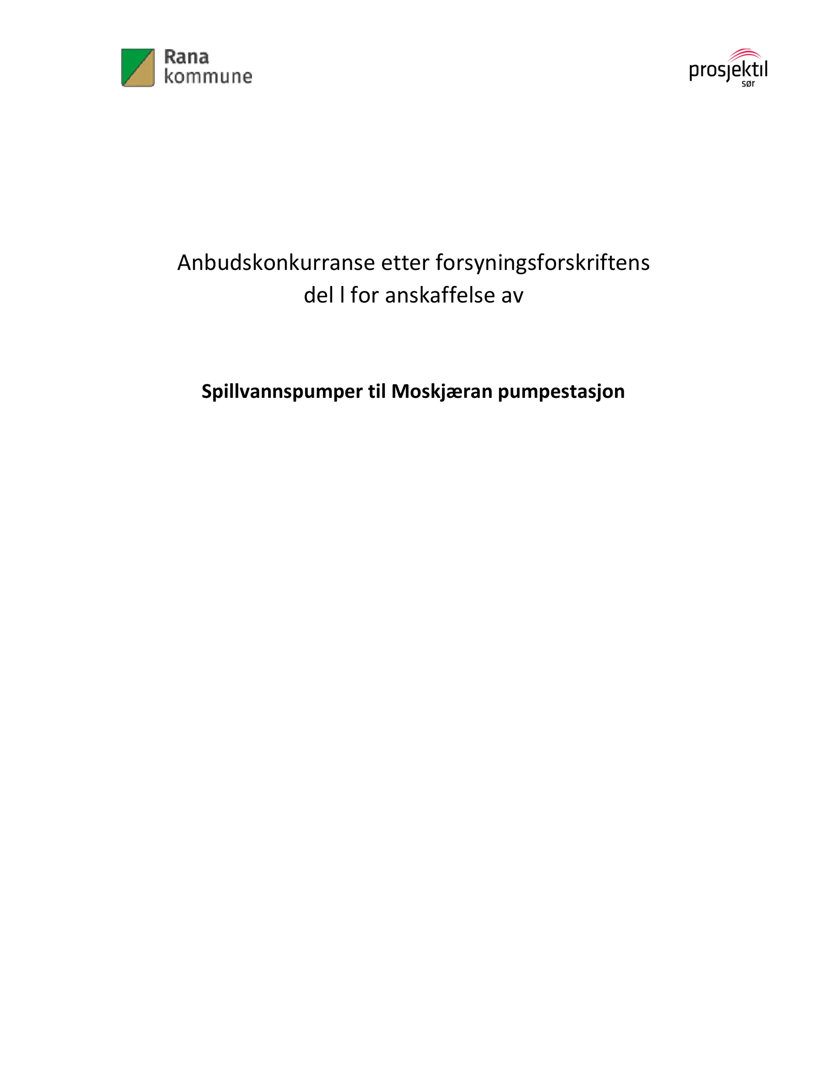 Konkurransebeskrivelse