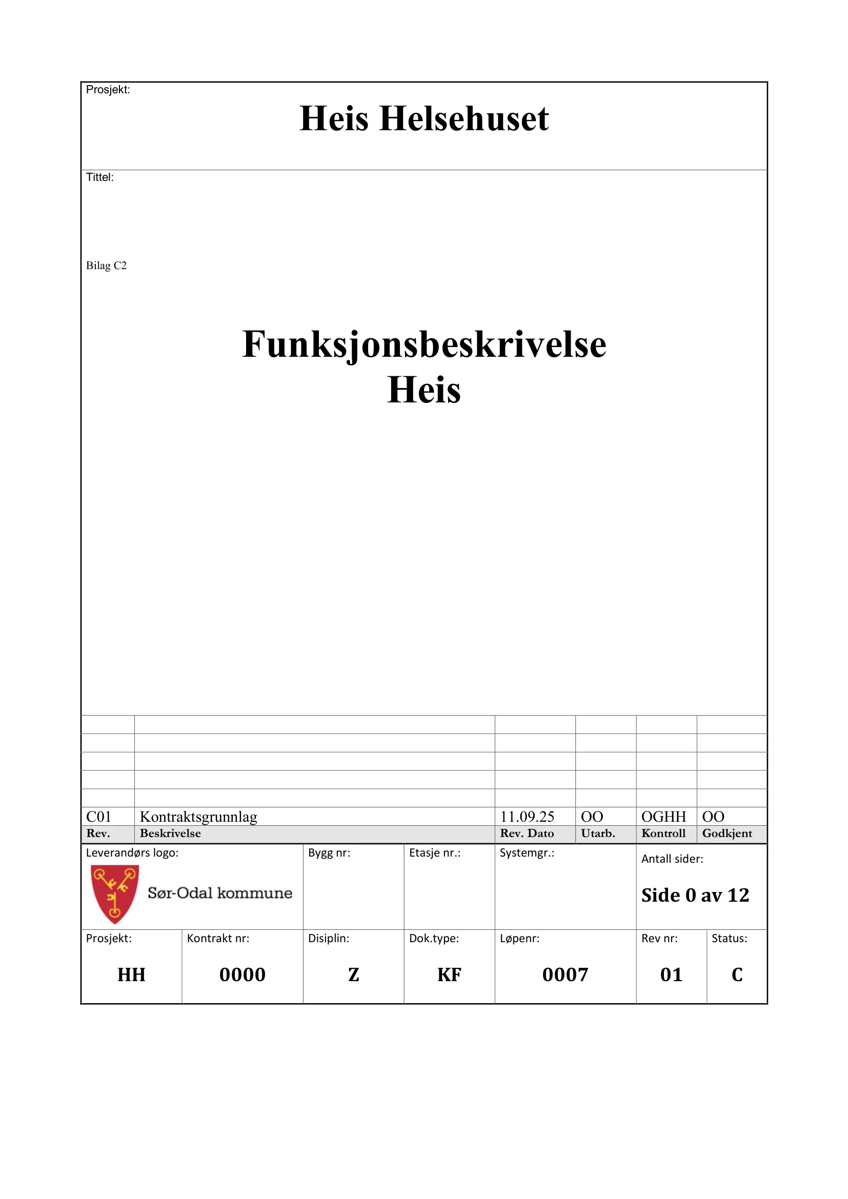 Kravspesifikasjon