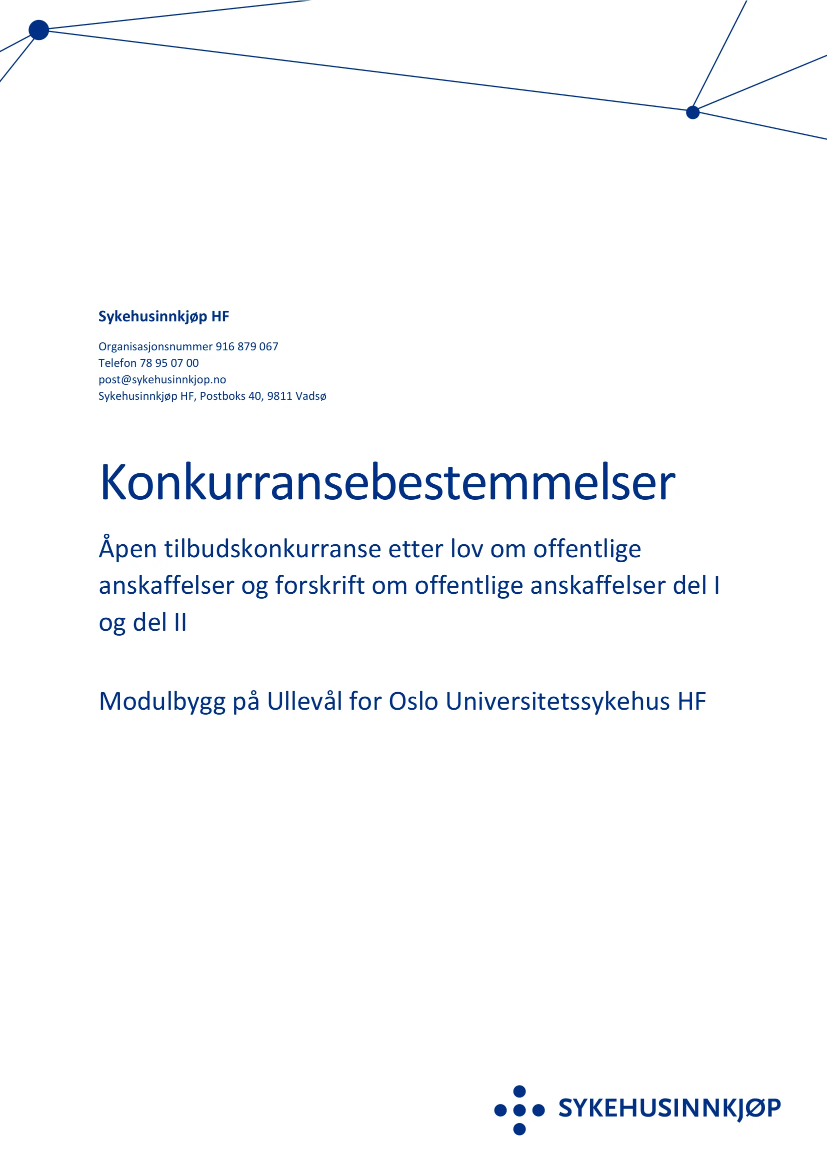 Konkurransebeskrivelse