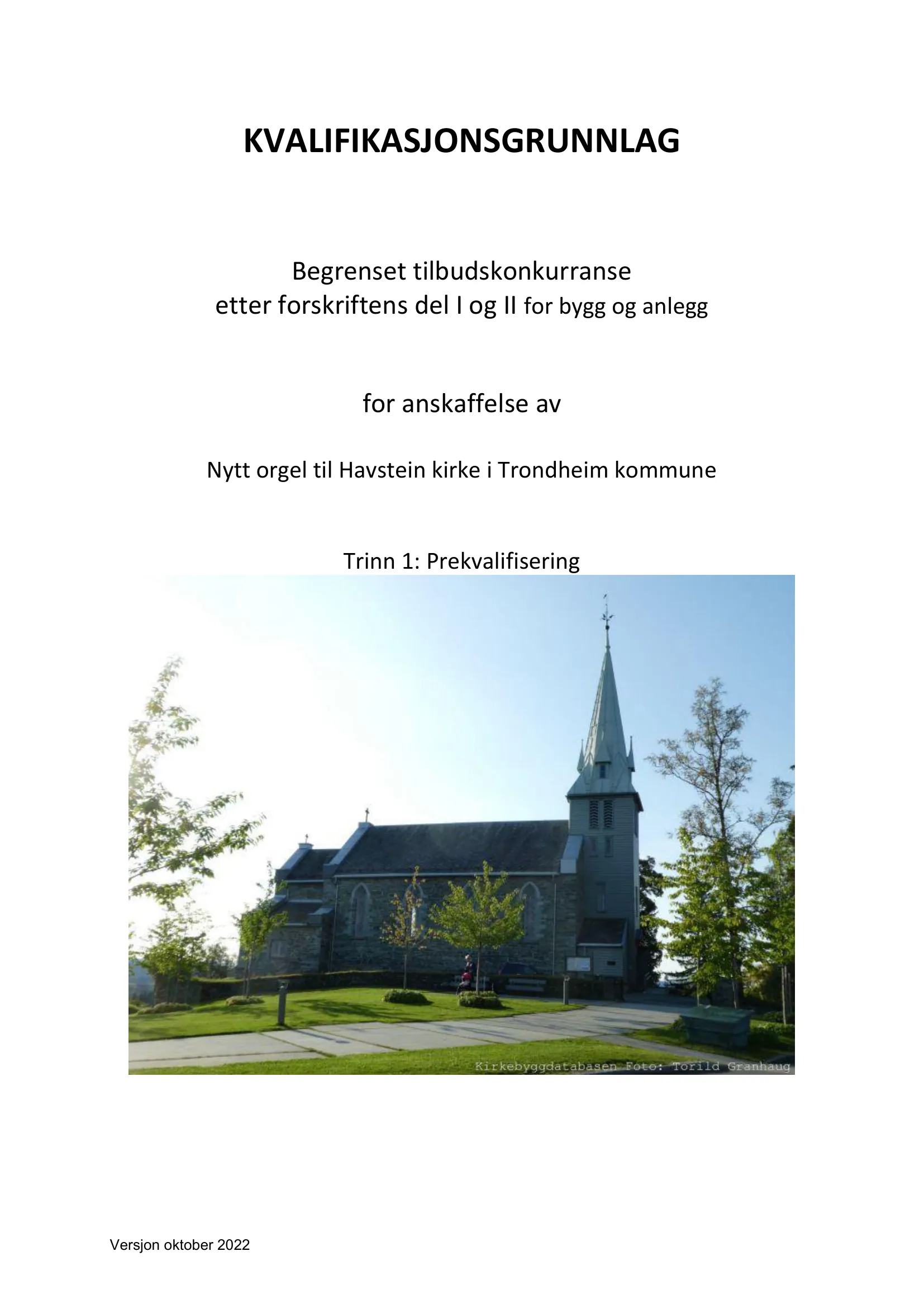 Konkurransebeskrivelse