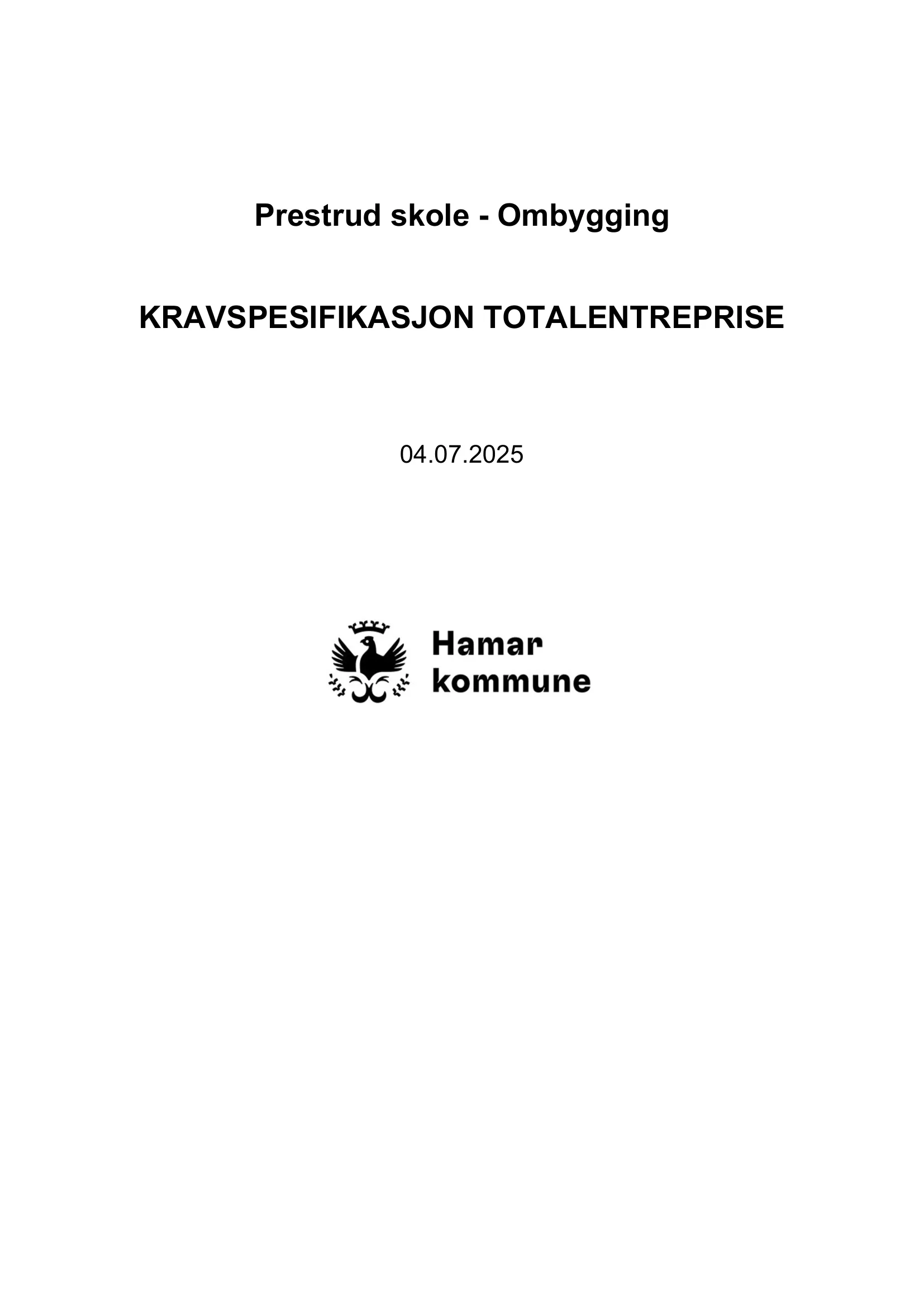 Kravspesifikasjon