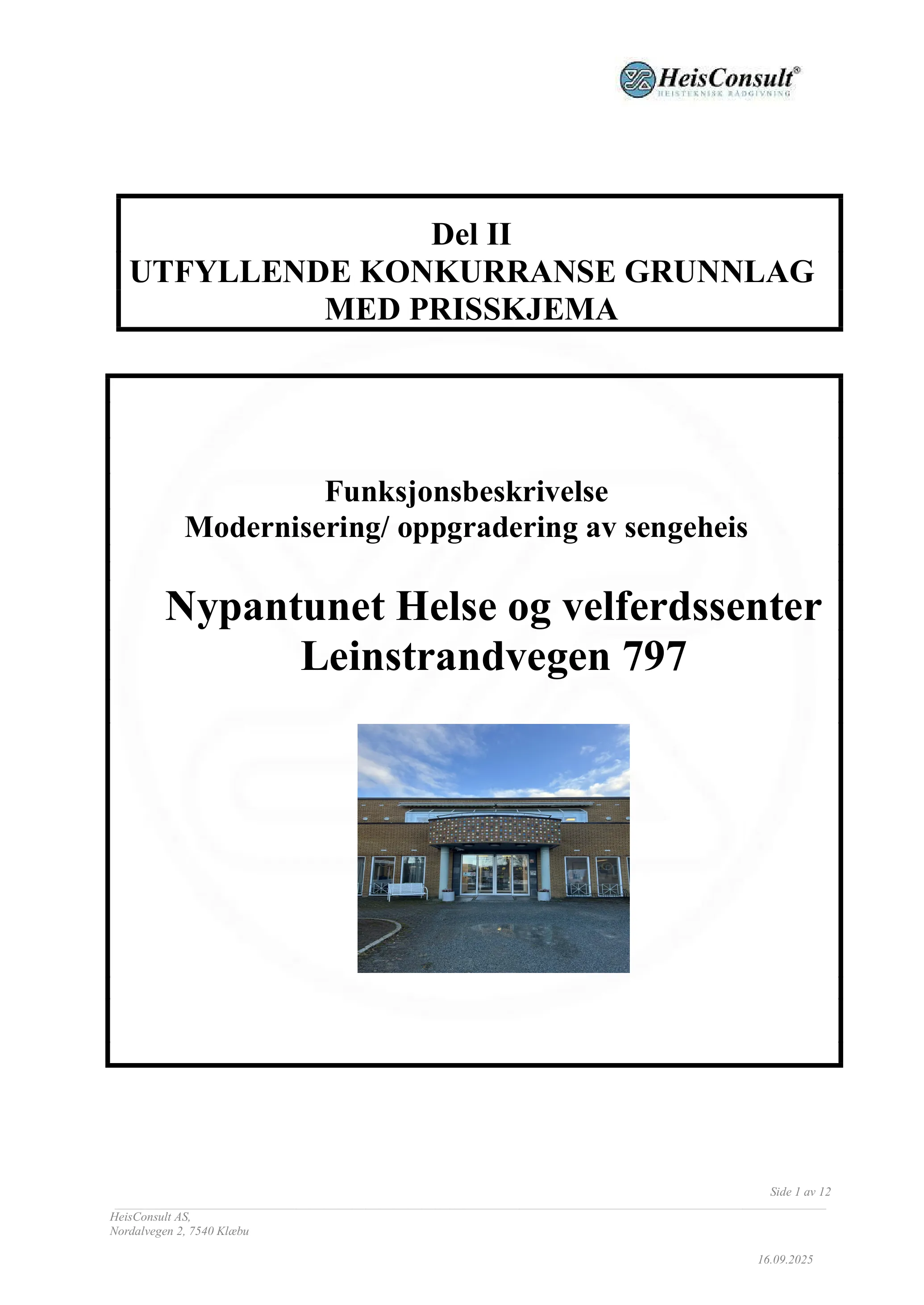 Kravspesifikasjon