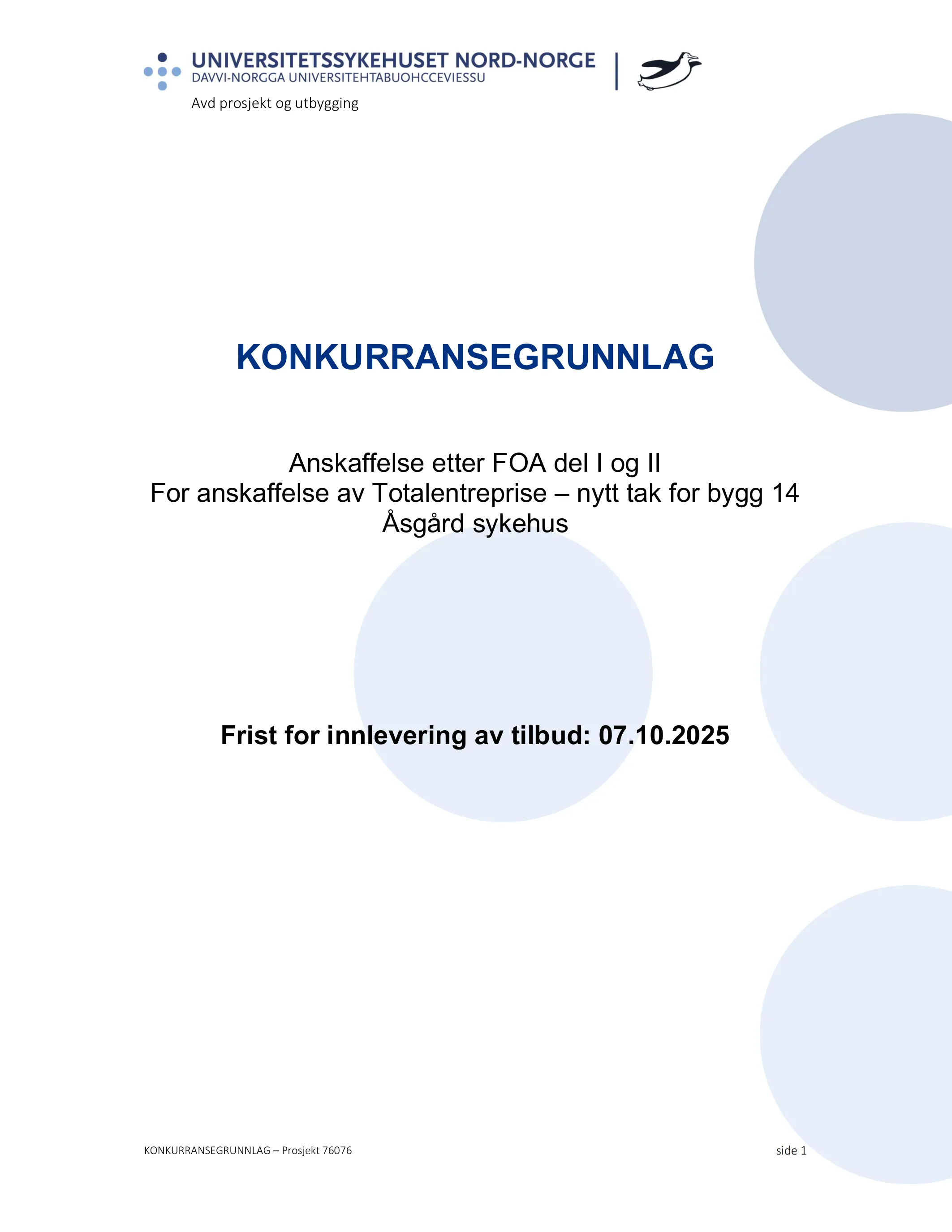 Konkurransebeskrivelse