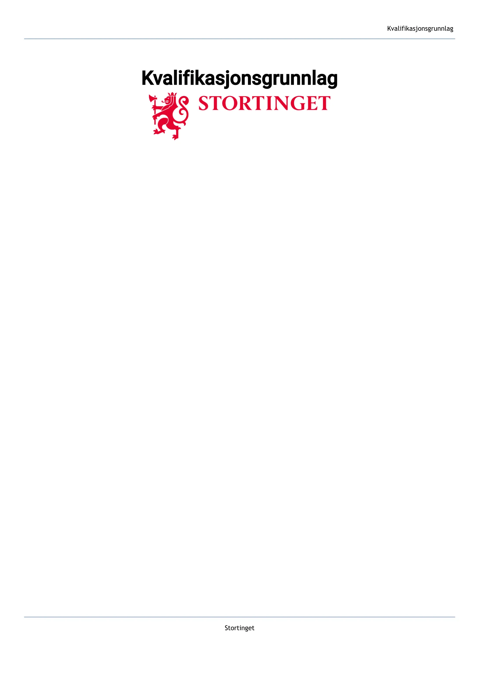 Konkurransebeskrivelse