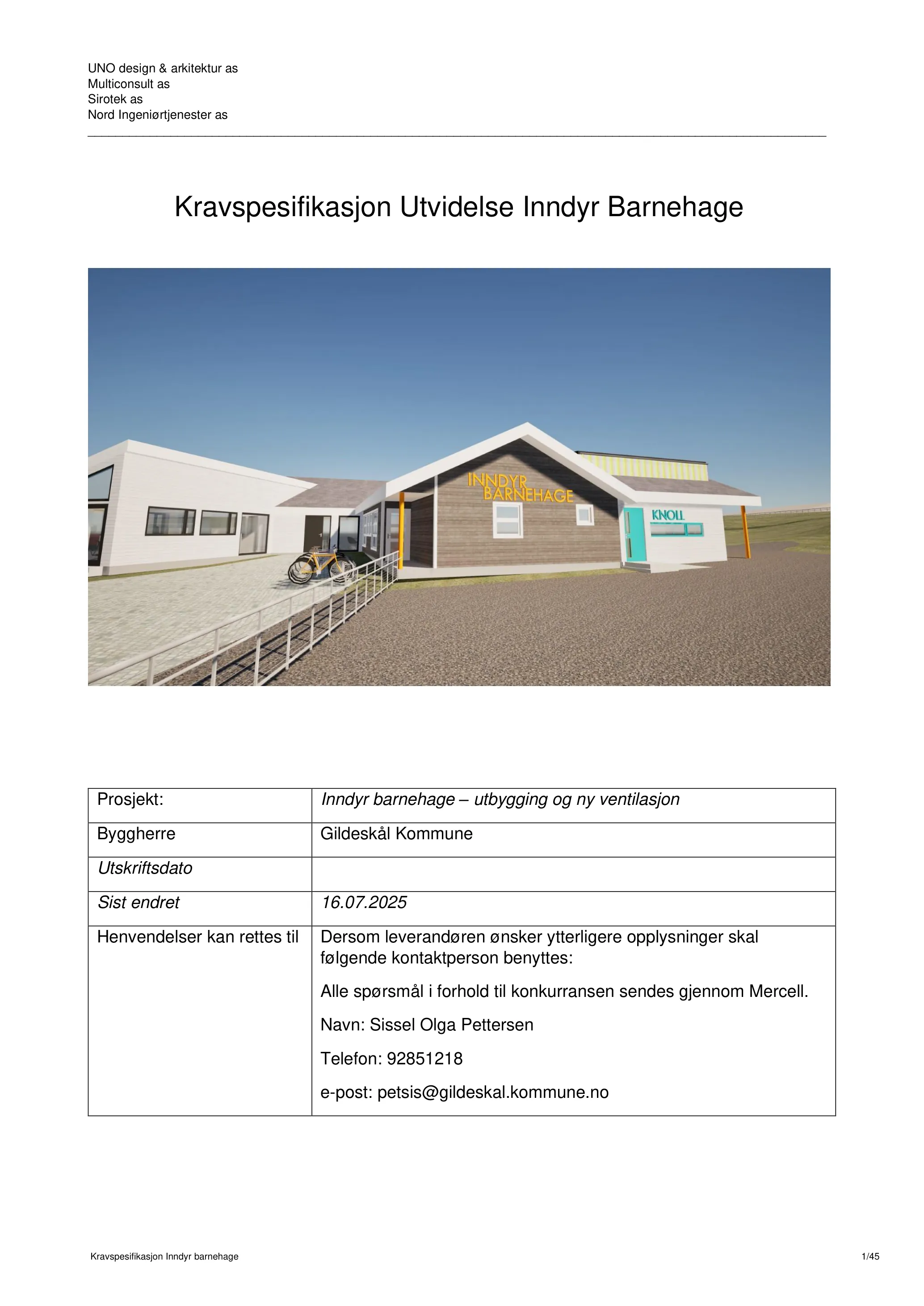 Kravspesifikasjon